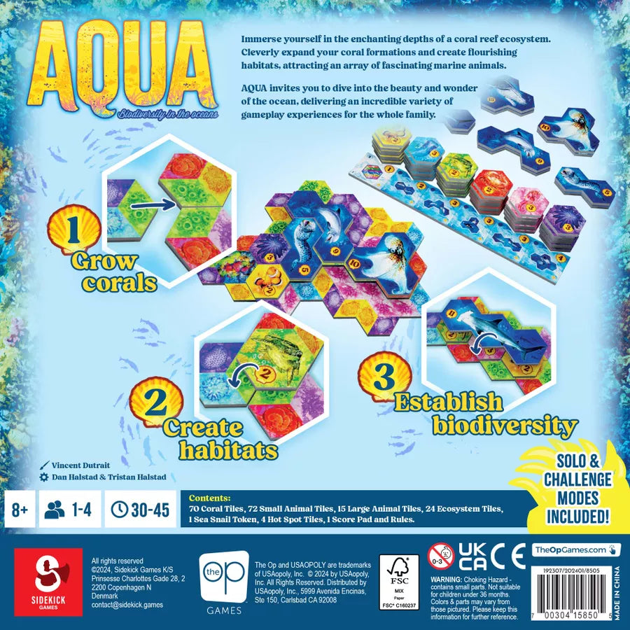 Discover Aqua: Exploring Marine Biodiversity in the Oceans | Educational Guide for Students & Nature Lovers | Perfect for Classroom Learning & Ocean Conservation Awareness