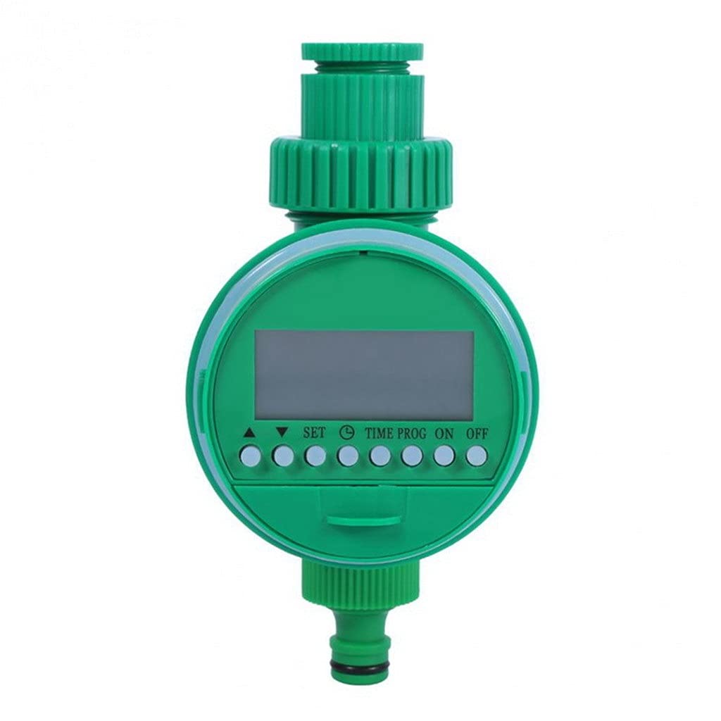 Smart Garden Water Timer with LCD Display - Automatic Irrigation Controller for Efficient Plant Watering - Perfect for Lawns, Flower Beds & Vegetable Gardens