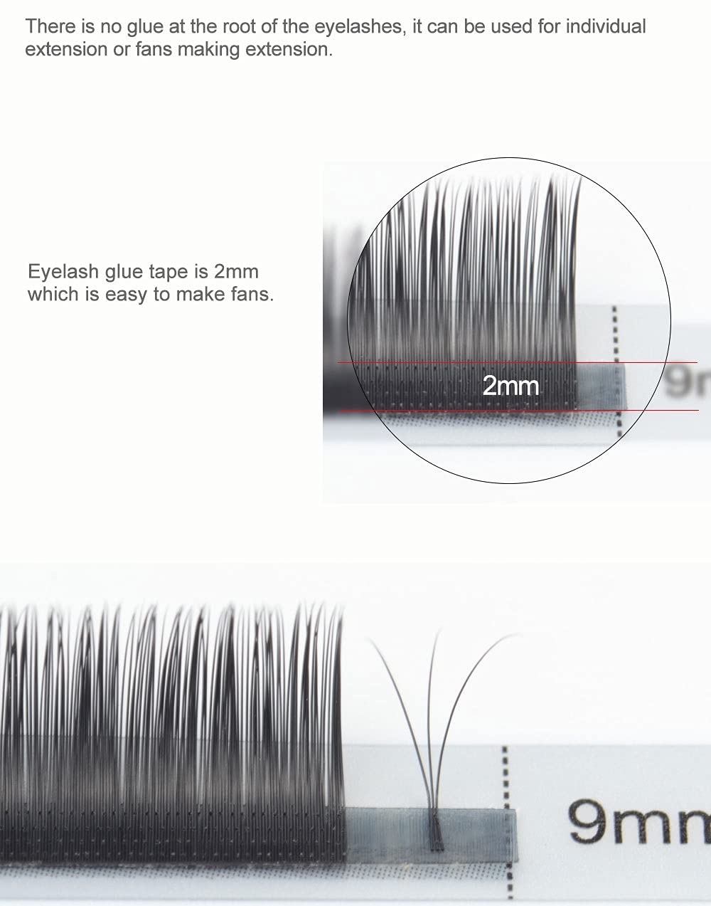 NAGARAKU 0.07mm C Curl Matte Black Individual Eyelash Extensions - 12mm Length, 16 Rows for Professional Salon Use | Long Lasting Cluster Lashes for Volume & Natural Look | Perfect for Bridal, Party & Special Occasion Makeup