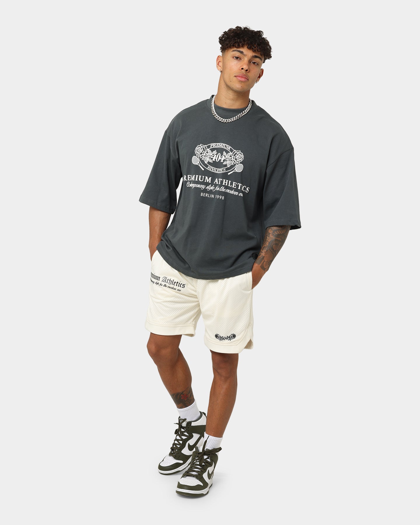 Premium Athletic Basketball Shorts for Men - Breathable & Comfortable Off-White Sports Shorts - Ideal for Basketball, Gym Workouts & Casual Wear