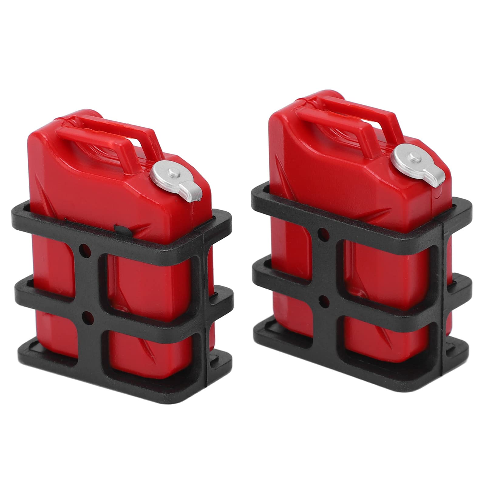 KAKAKE 1/10 Scale RC Car Mini Oil Can - Durable Simulation Fuel Tank Accessory for RC Vehicles (Red) - Perfect for RC Car Enthusiasts & Collectors