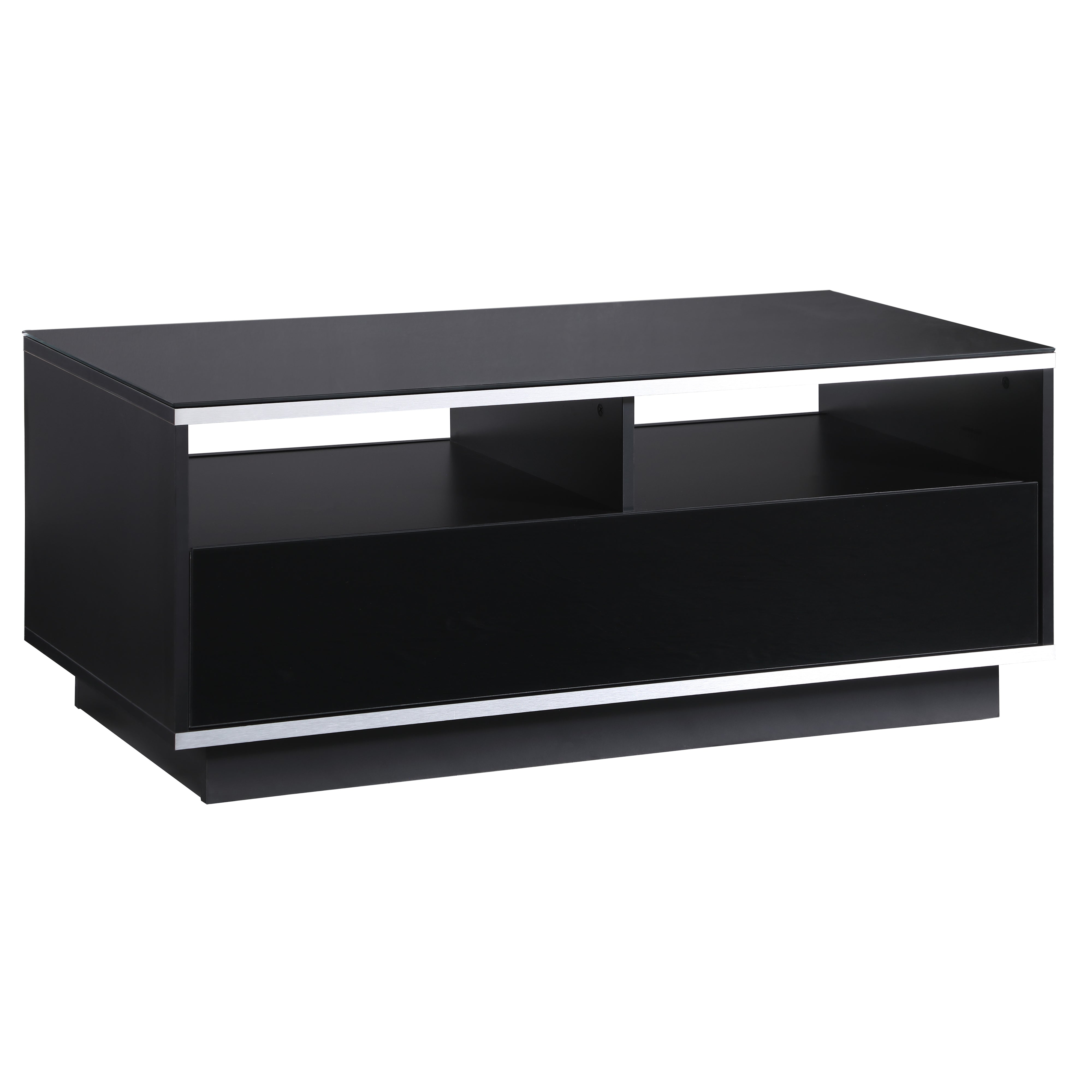 TITAN Modern Coffee Table - Black Finish by Tauris™ - Perfect for Living Room, Lounge & Office Decor
