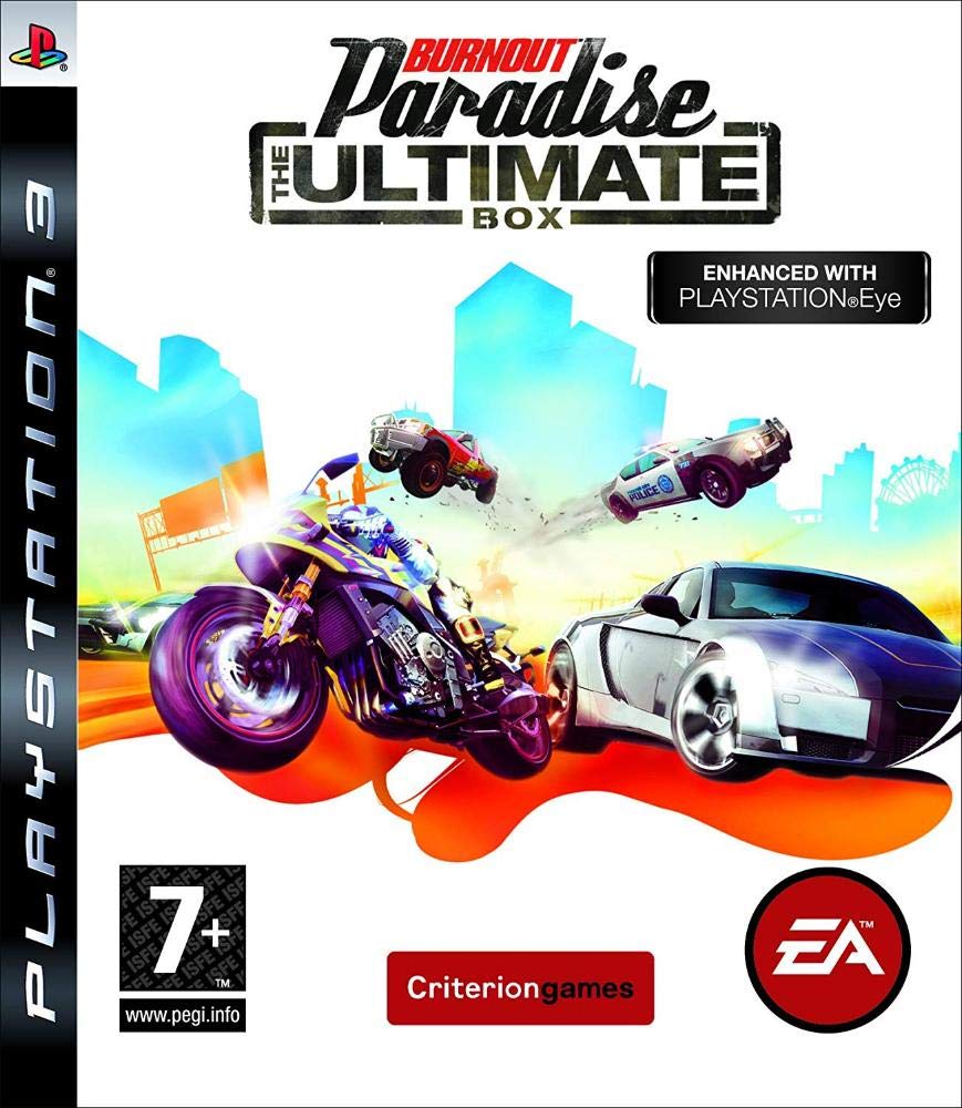 Burnout Paradise: The Ultimate Box - Complete Racing Game for PC & Consoles | Open World Arcade Driving | UK Import Edition | Perfect for Racing Fans & Multiplayer Gaming