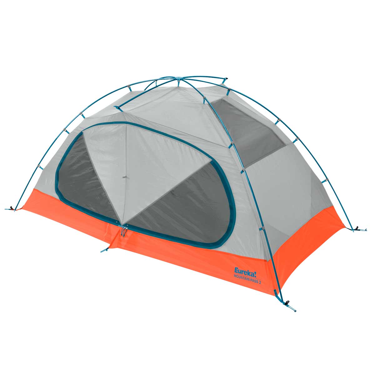 Eureka Mountain Pass 2 Tent - 2-Person Lightweight Backpacking Tent for Hiking & Camping | Waterproof & Windproof Outdoor Shelter for Adventure Travel