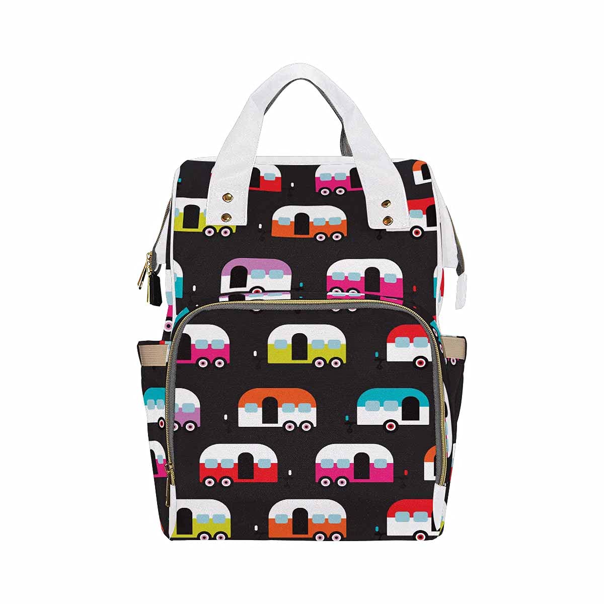 InterestPrint Diaper Backpack - Large Waterproof Baby Changing Bag for Travel, Maternity & Camping with Multiple Pockets | Perfect for Parents, Daycare & Outdoor Adventures