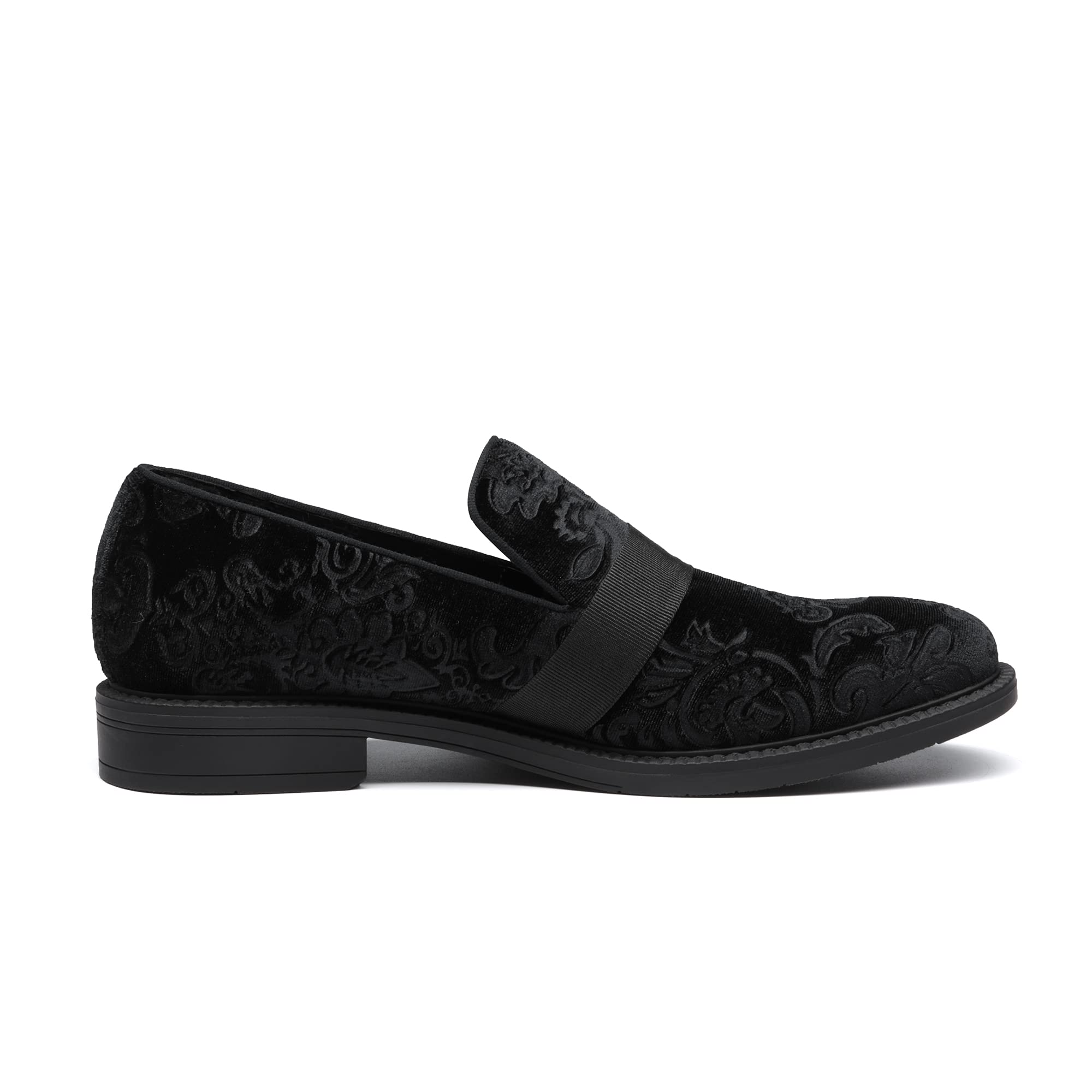 Bruno Marc Men's Classic Patent Leather Loafers | Slip-On Dress Tuxedo Shoes for Formal Events & Business Occasions