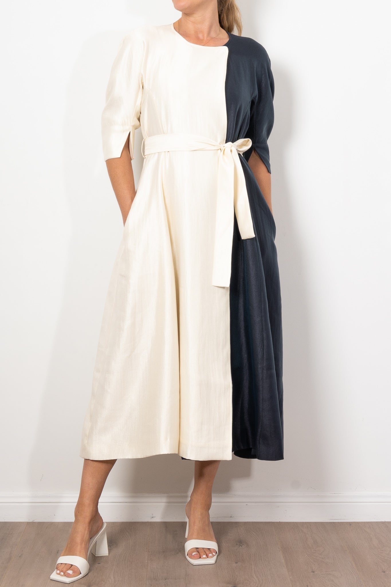 M.A. Dainty Party Dress Two Tone - Elegant Women's Cocktail Dress for Evening Events, Weddings & Special Occasions