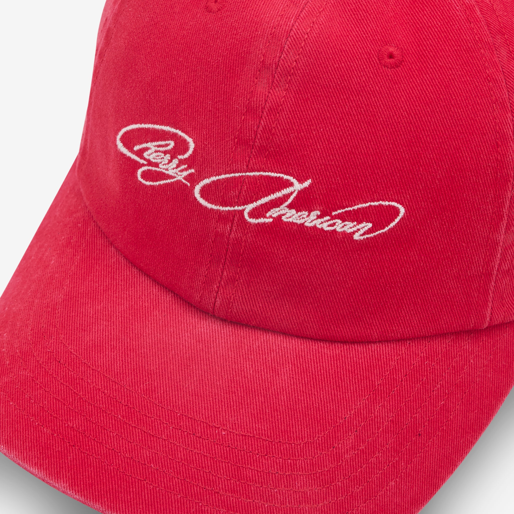 Cherry Red American Unstructured Hat - Casual & Stylish Baseball Cap for Men & Women - Perfect for Outdoor Activities, Sports, and Everyday Wear