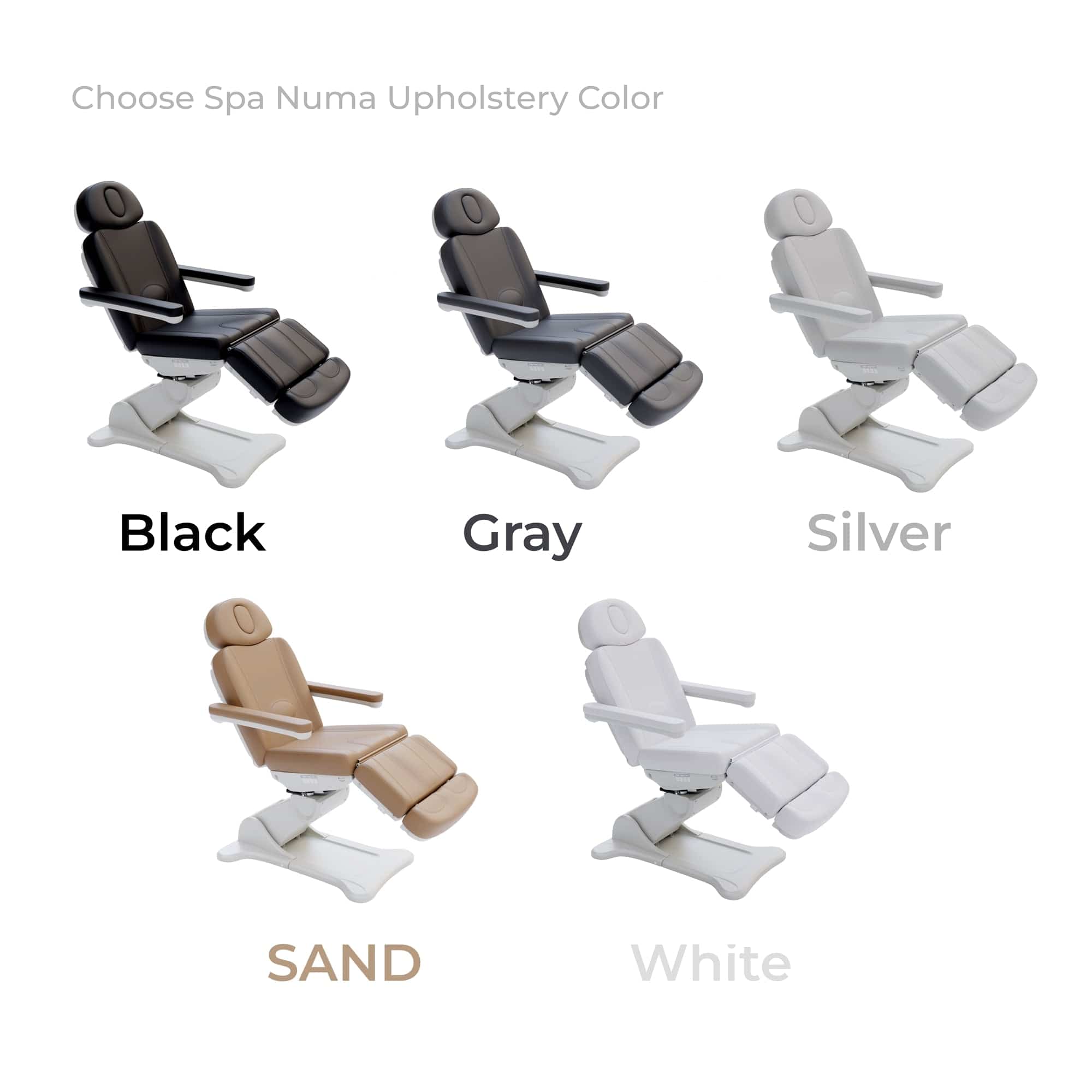 2246B Treatment Chair Replacement Cushions - Durable & Comfortable Seat Cushions for Massage & Spa Chairs - Perfect for Salon, Clinic & Home Use