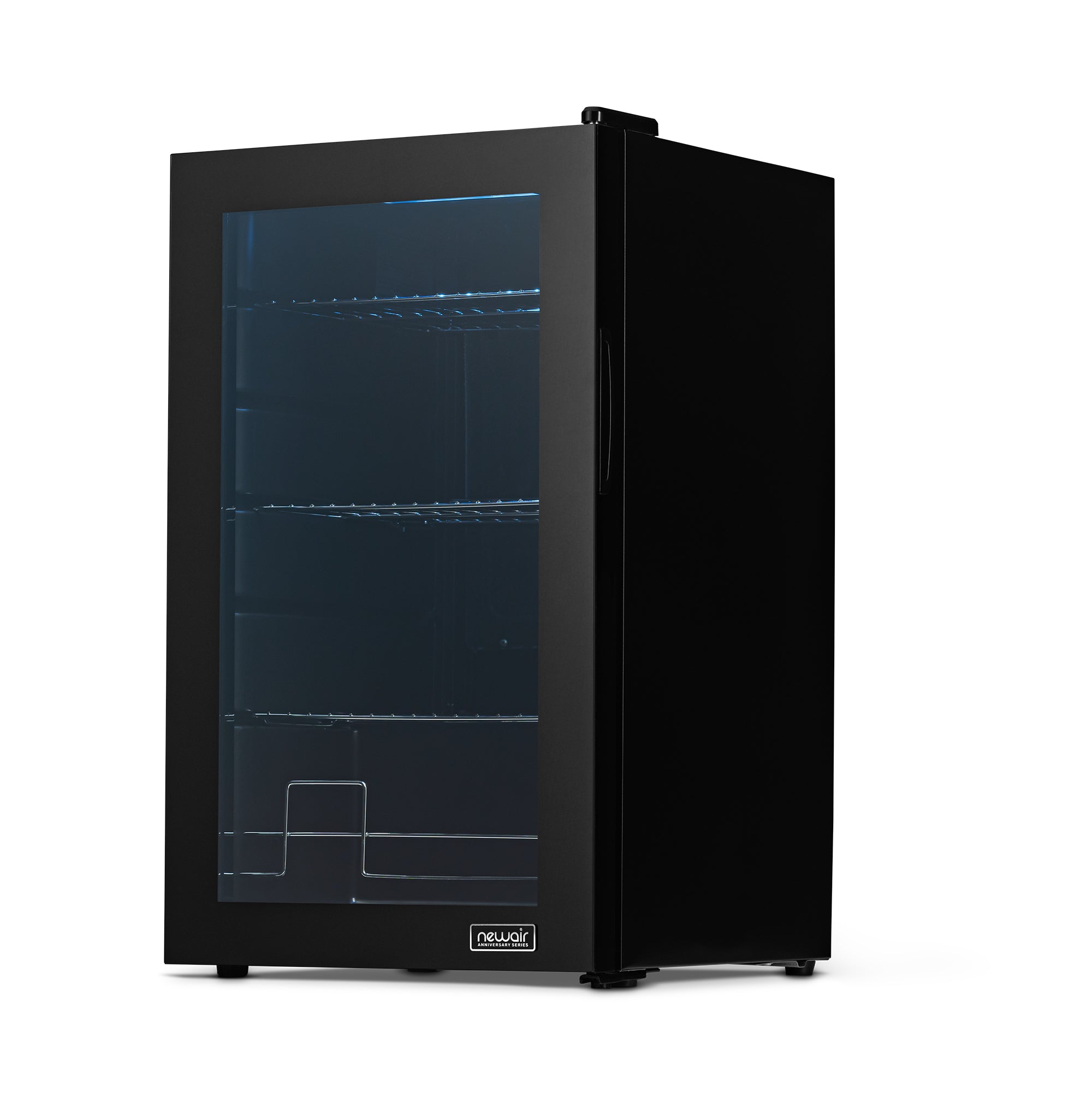 Newair® Limited Edition 100 Can Anniversary Beverage Refrigerator - Compact Beverage Cooler for Beer, Wine & Soda - Perfect for Home Bar, Office, or Man Cave (16.93 Cu.Ft)