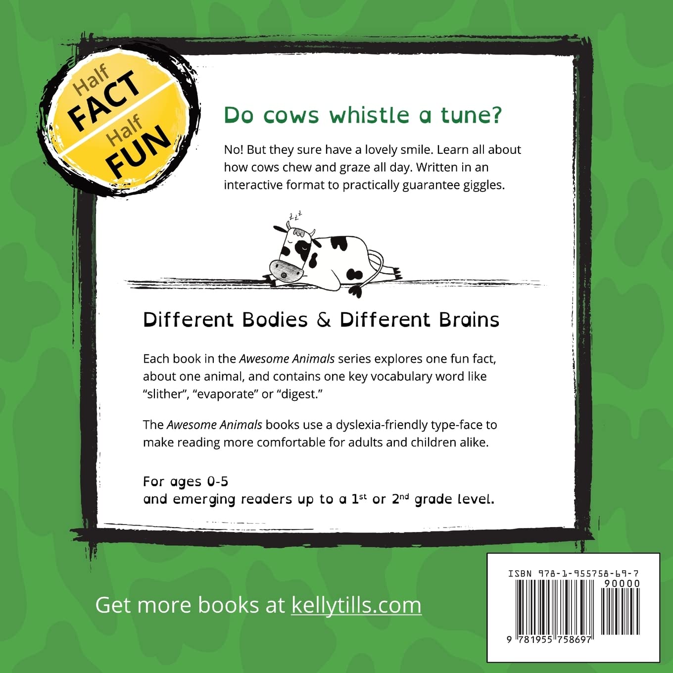 Cows Have No Top Teeth: Fun & Educational Book About Cow Chewing Habits - Perfect for Kids & Animal Lovers (Awesome Animals Series) - Great for Storytime & Classroom Learning