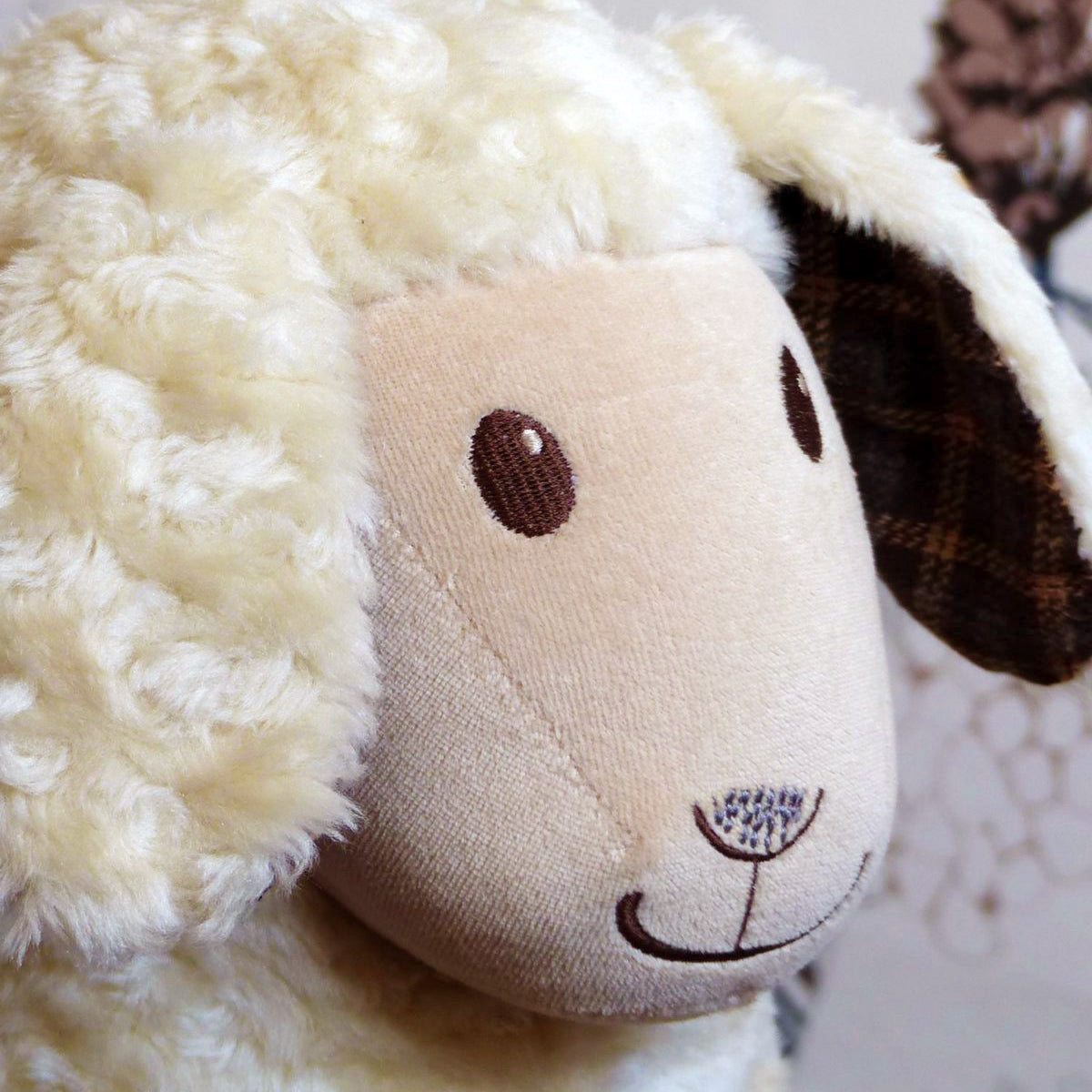 Lambert Rocking Sheep - Soft Plush Rocking Toy for Babies & Toddlers | Cute Nursery Decor & Soothing Baby Gift | Perfect for Playtime, Bedtime & Nursery Room Decor