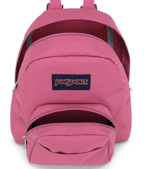 Jansport Half Pint Backpack - Lightweight School & Travel Backpack for Women & Teens, Mauve Haze | Perfect for College, Work, Hiking & Everyday Use