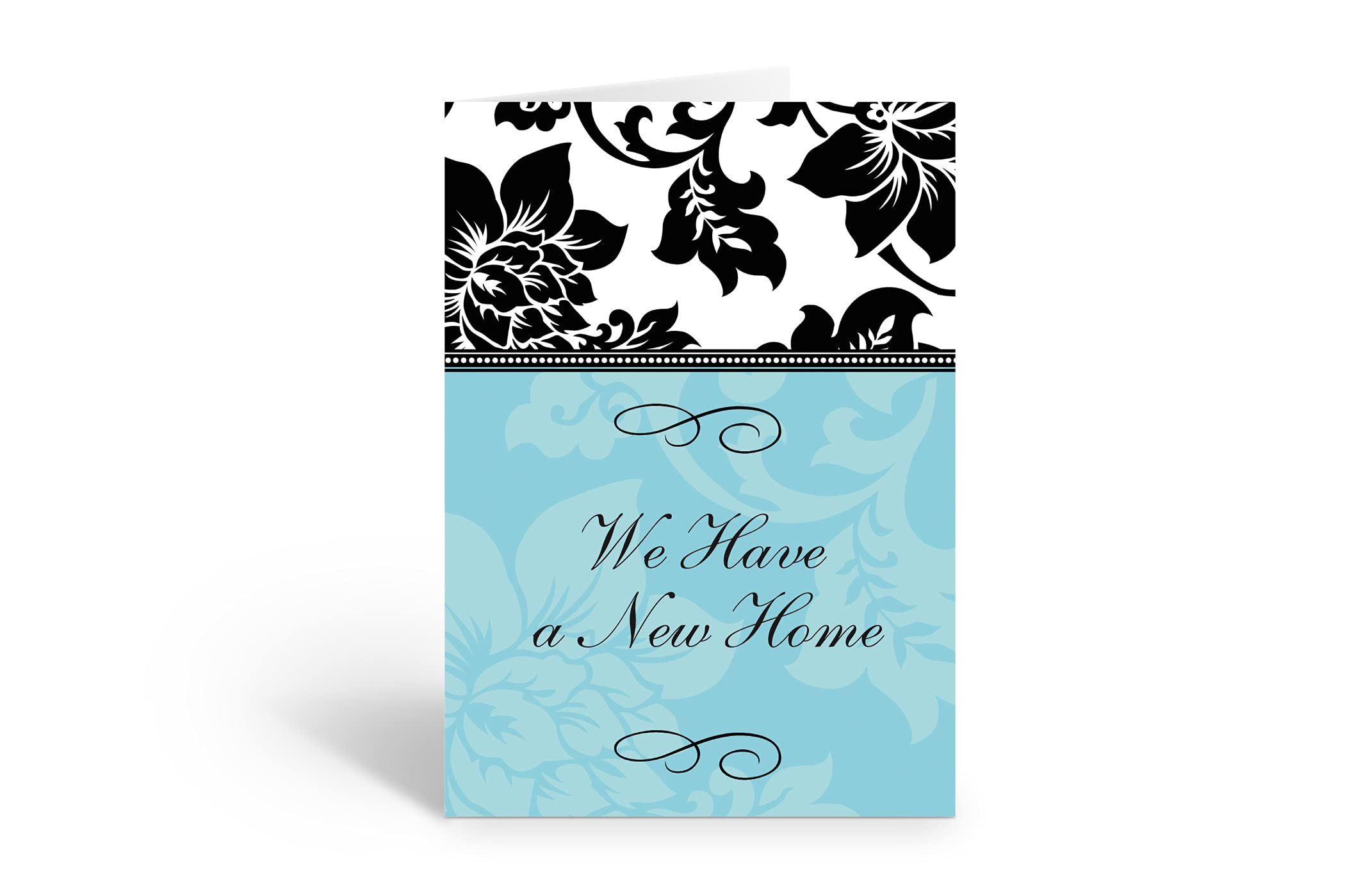 Stonehouse Collection Moving Announcement Cards - Elegant New Address Note Cards with Envelopes (10-Pack, USA Made) - Perfect for Housewarming, Relocation & Change of Address Notifications