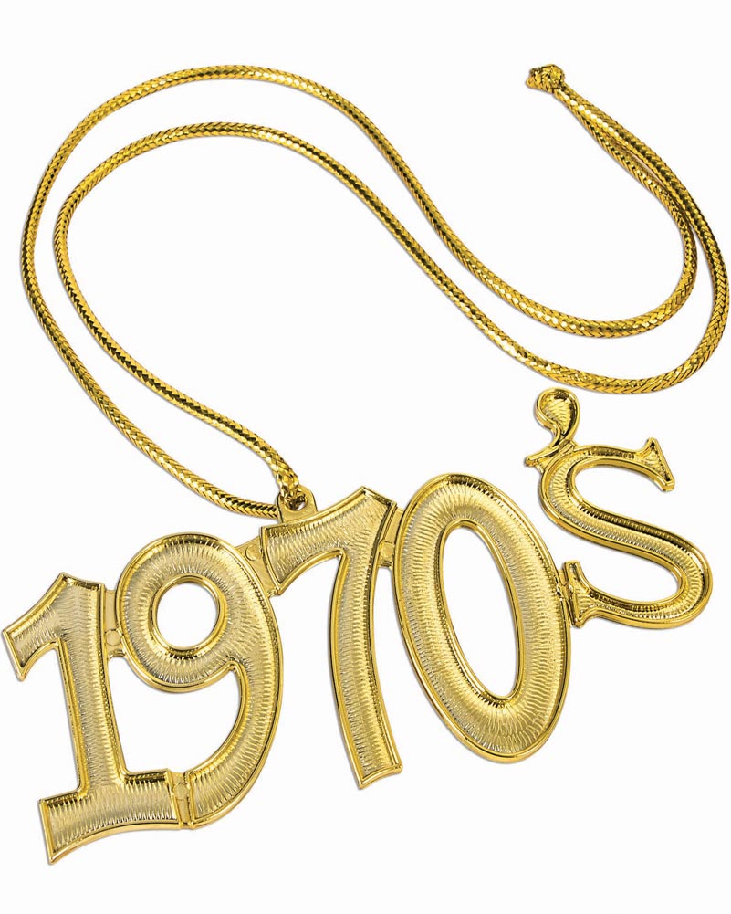Vintage 1970s Gold Necklace for Women - Retro 14K Gold Plated Chain Necklace - Perfect for Parties, Weddings & Everyday Elegance