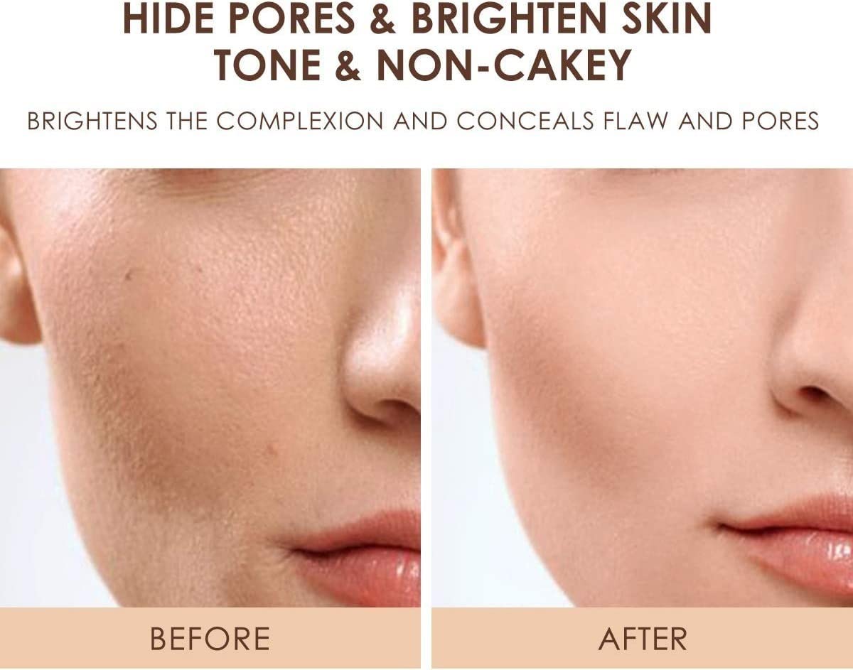 Lightweight Loose Face Powder for Flawless Makeup - Blurs Imperfections & Controls Shine | Perfect for Everyday Wear, Photo Shoots & Special Occasions