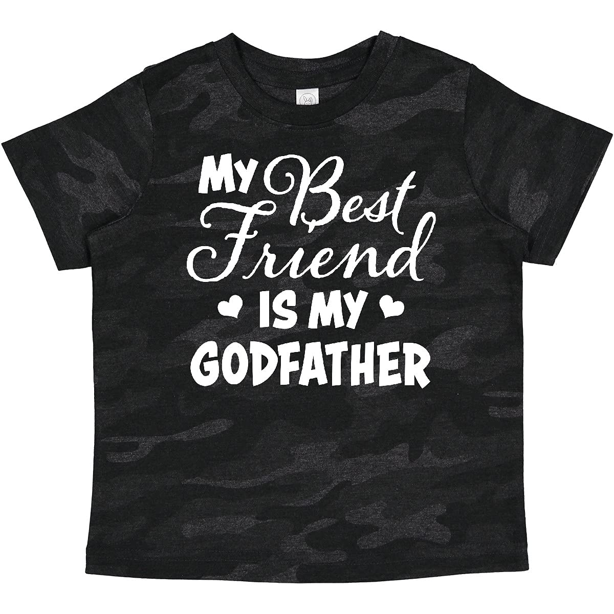 My Best Friend is My Godfather with Hearts Baby T-Shirt - Perfect for Christenings, Family Gatherings, and Special Occasions