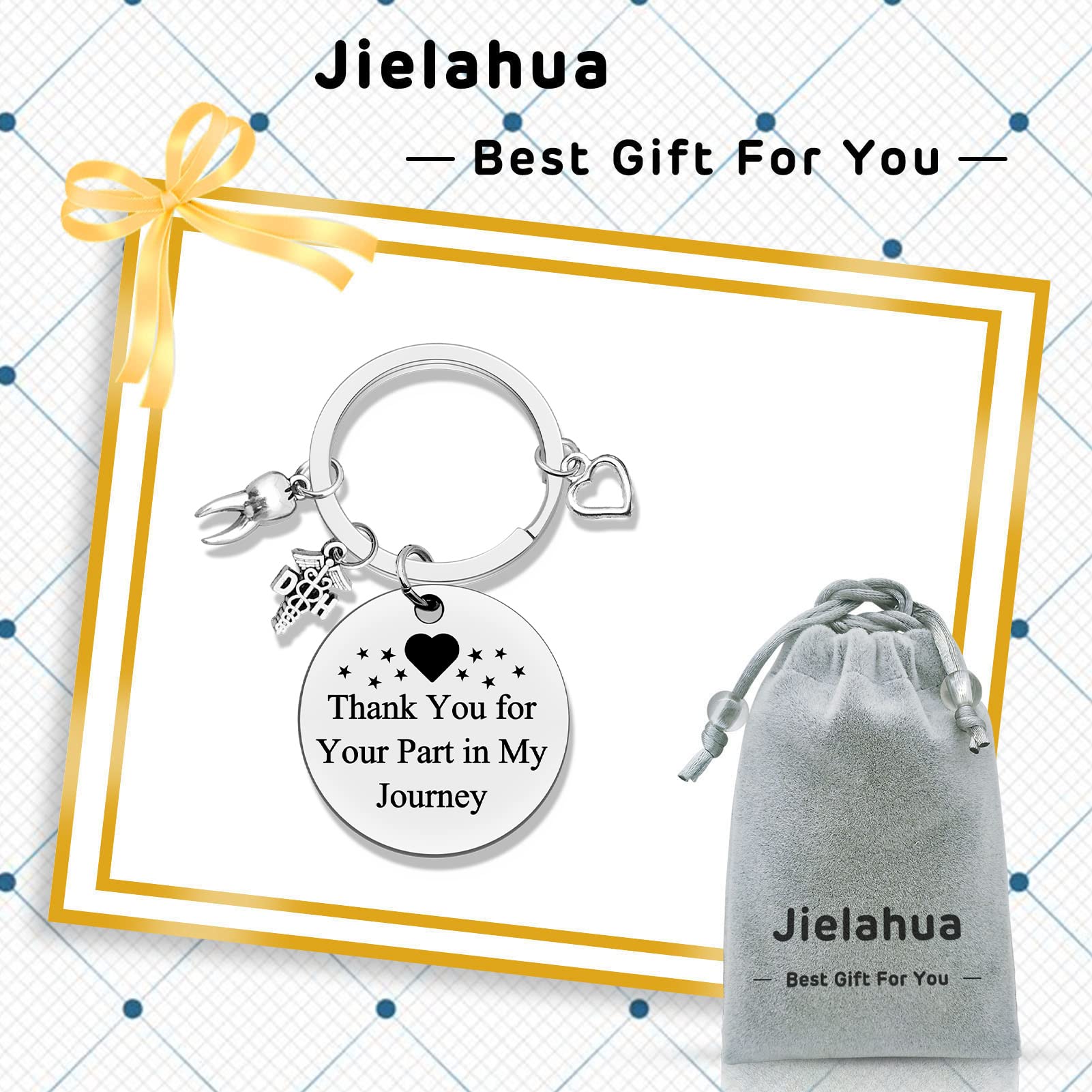 Premium Doctor Keychain - Thoughtful Doctor Appreciation Gift for Women & Men - Perfect for Graduation, White Coat Ceremony & Medical Professionals