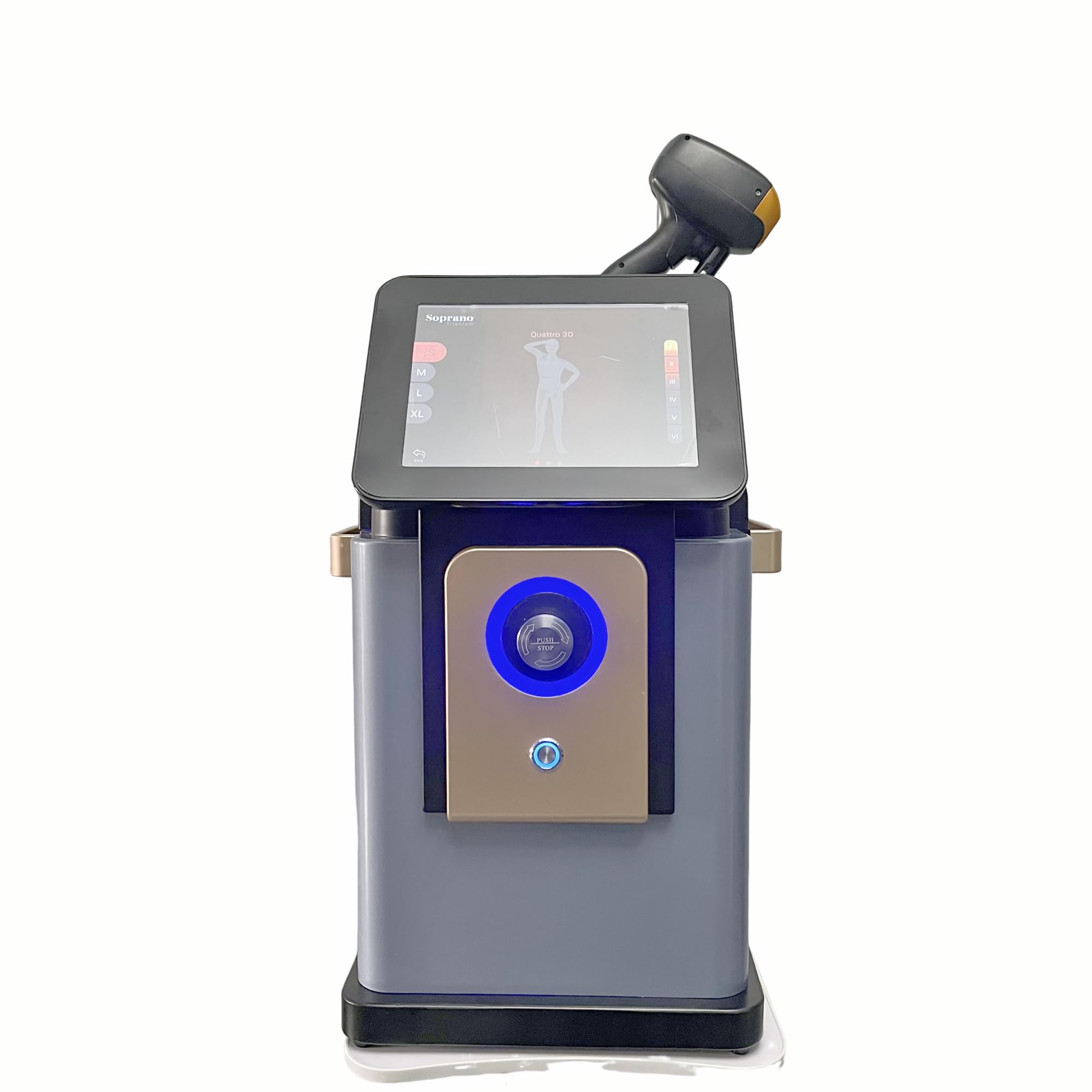 Professional Diode Laser Hair Removal Machine for Women & Men - Permanent Hair Removal at Home - Painless & Effective for Face, Legs, Underarms, Bikini Line