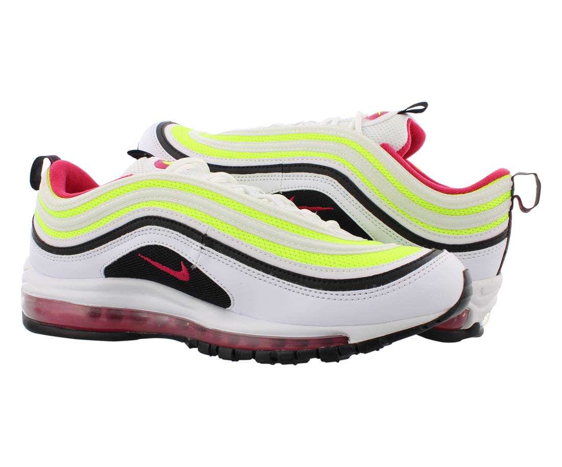 Nike Men's Air Max 97 Running Shoes - Rush Pink (Style: CI9871-100) | Lightweight Cushioned Sneakers for Jogging, Gym Workouts & Casual Wear