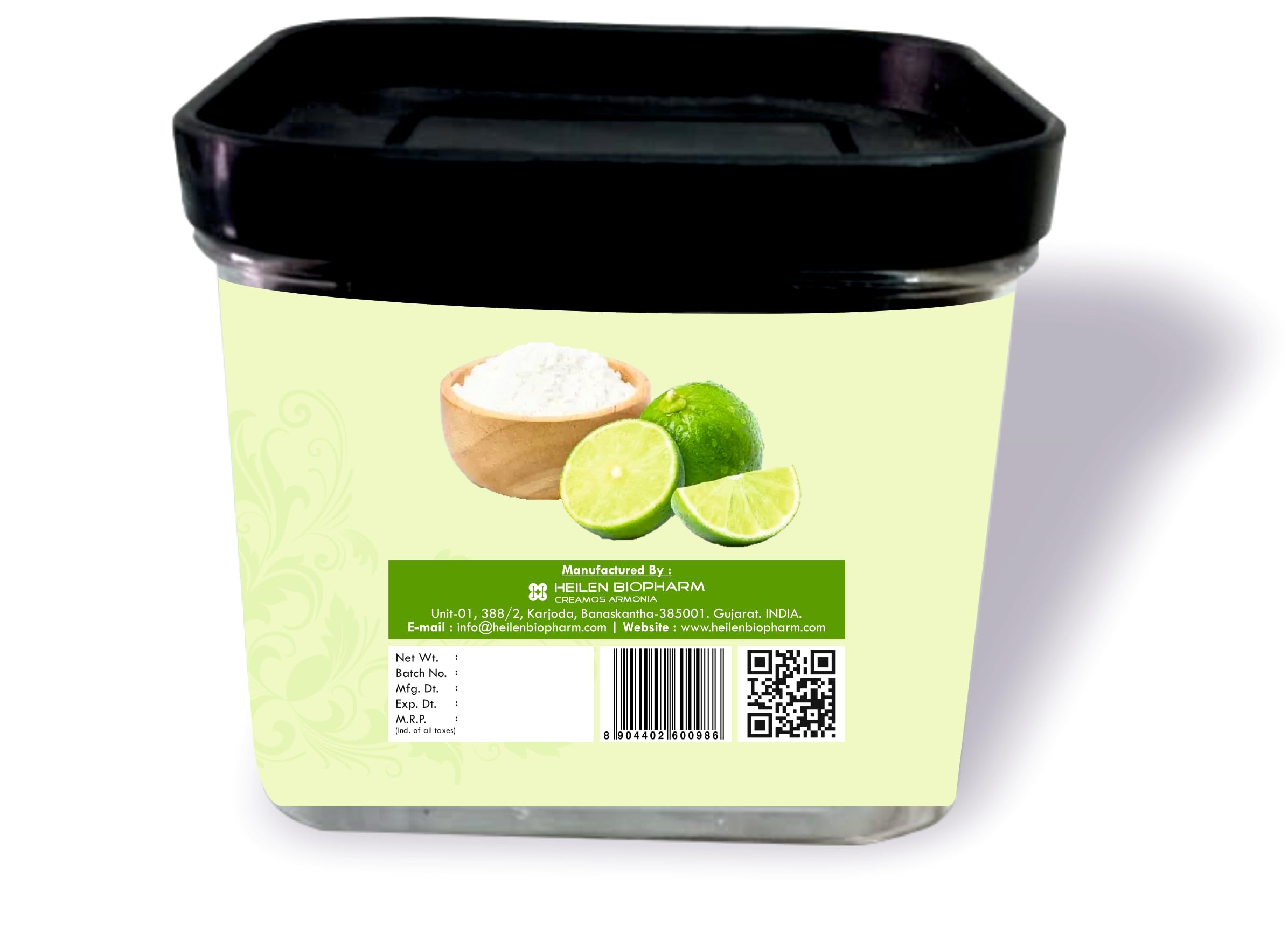 Organic Spray Dried Lime Powder (Citrus Aurantiifolia) - 100g | Natural Fruit Powder for Baking, Smoothies & Cocktails | Vegan, Gluten-Free, Non-GMO | Perfect for Desserts, Drinks & Healthy Snacks