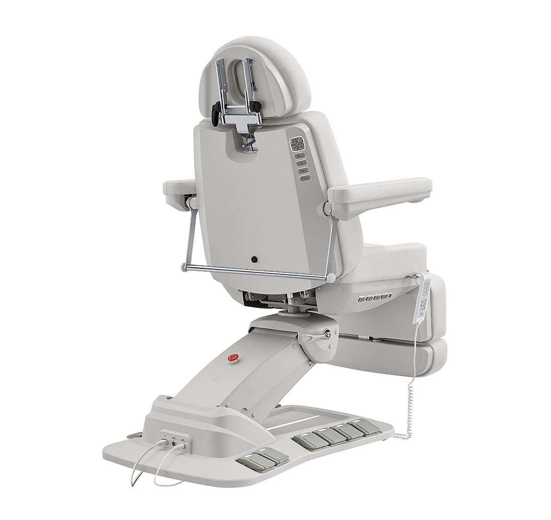 Premium Aurora Medical Spa Table with 4 Motors - Adjustable Electric Facial Bed with Hand & Foot Remote Control for Professional Spa Treatments & Beauty Salons