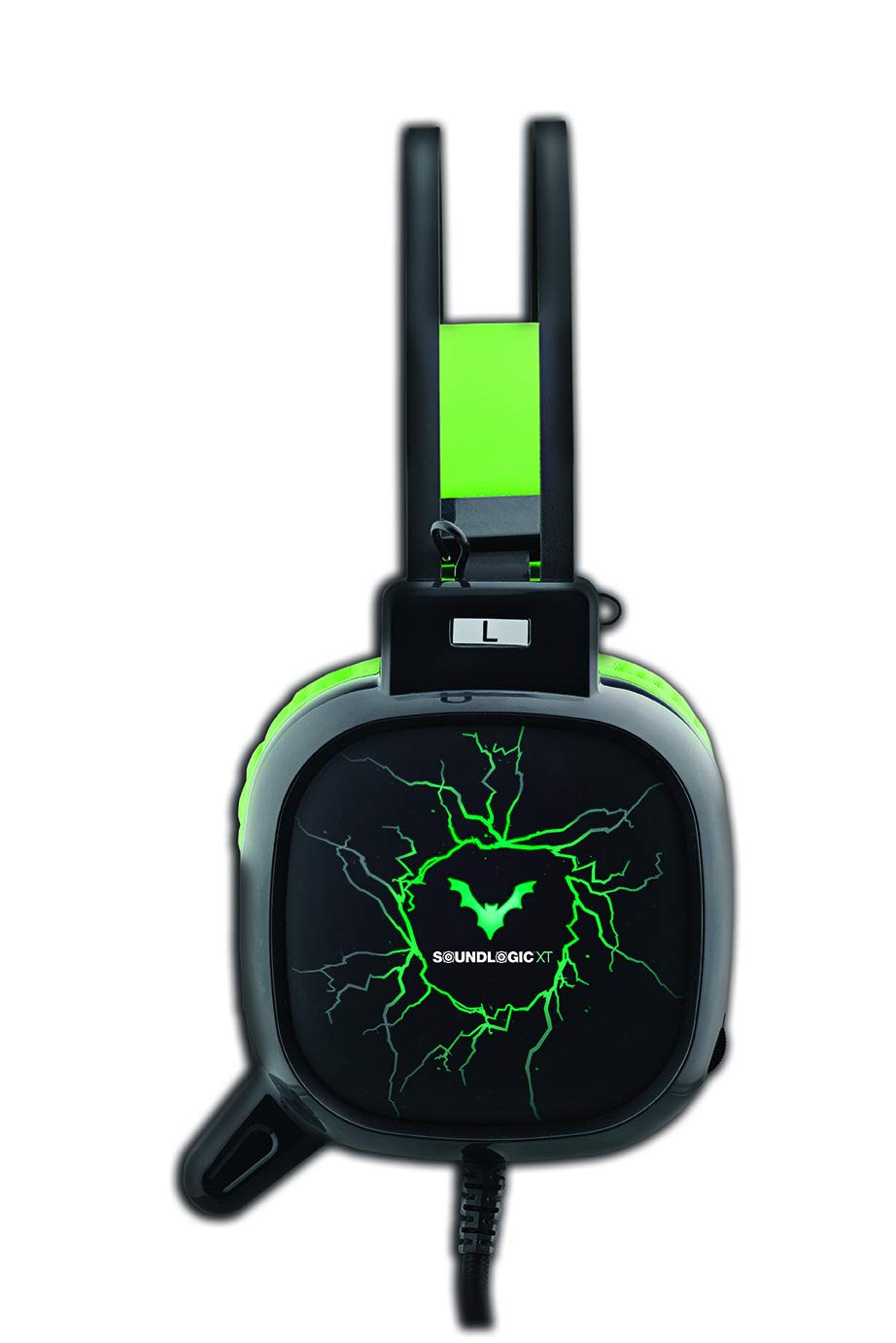 Best Gaming Headset for Xbox One, PS4, PC - Surround Sound Stereo Headphones with Noise Canceling Mic & LED Lights | Compatible with Computer, Laptop, PSP, Nintendo 3DS, Mac OS | Memory Foam Earcups (Green) - Perfect for Competitive Gaming & Streaming