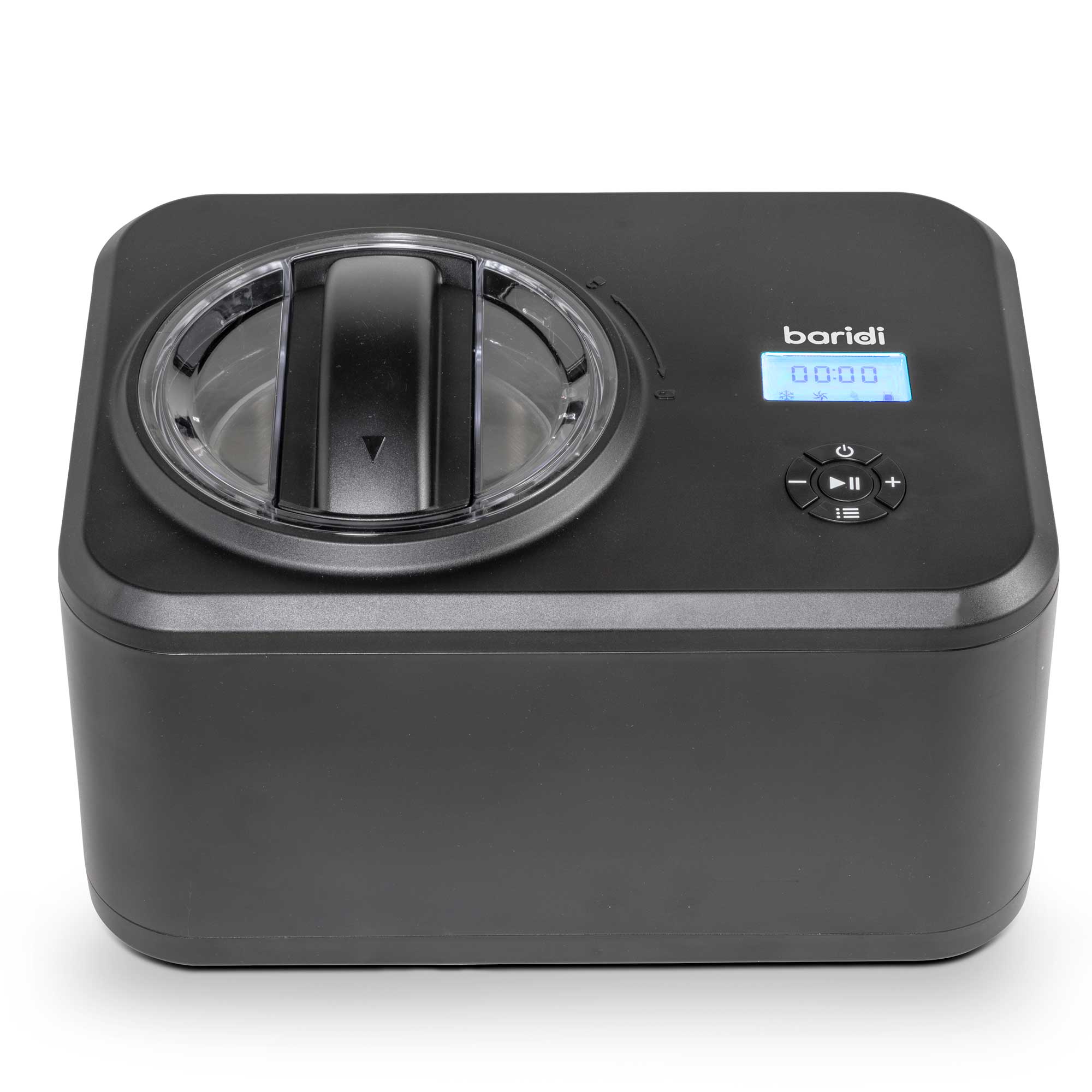 Baridi 1.5L Ice Cream Maker with Fast Freeze Compressor Cooling System - DH240 Model | Perfect for Home Kitchens, Parties & Dessert Shops