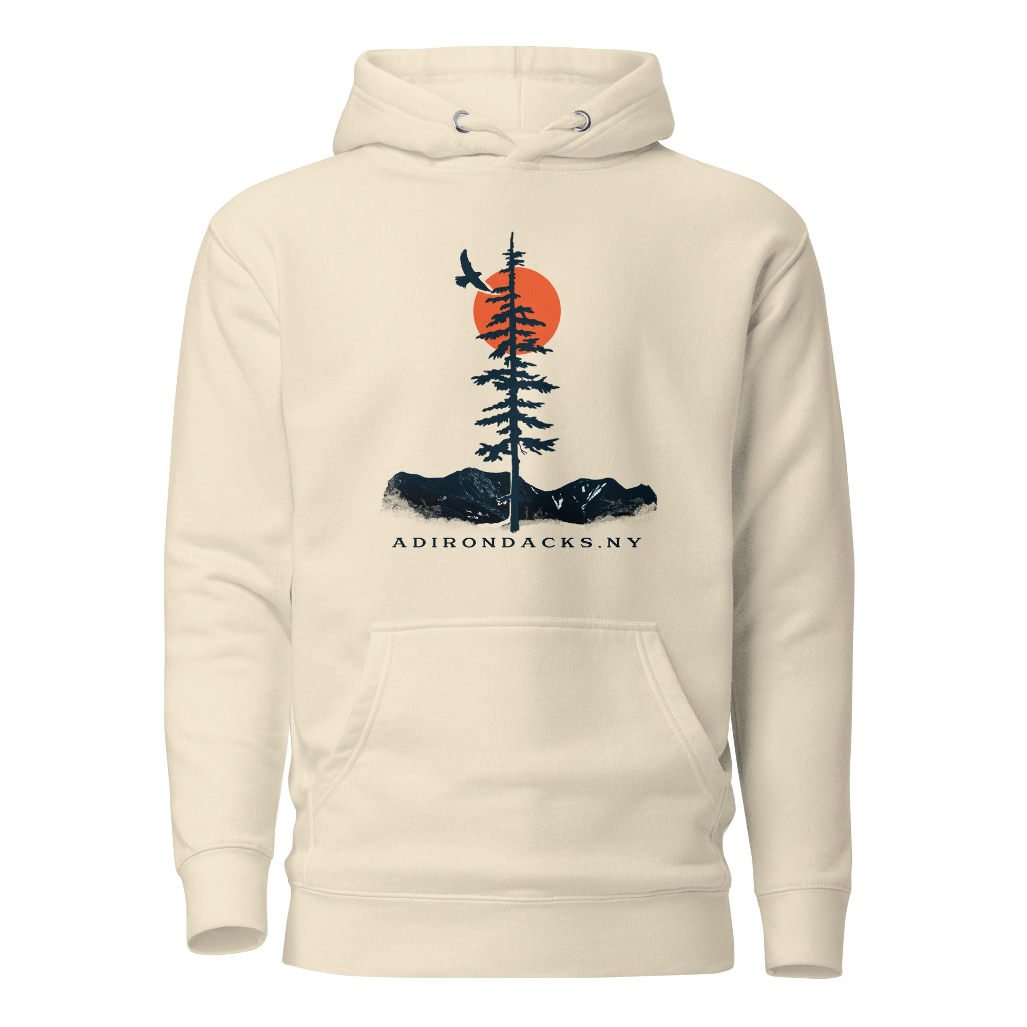 Rooted in Nature Hoodie - Eco-Friendly Cotton Pullover for Men & Women | Perfect for Outdoor Adventures, Hiking & Casual Wear