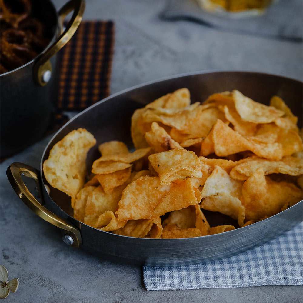 Small Non-Stick Serving Pan for Appetizers & Snacks - Perfect for Parties, Restaurants & Home Entertaining