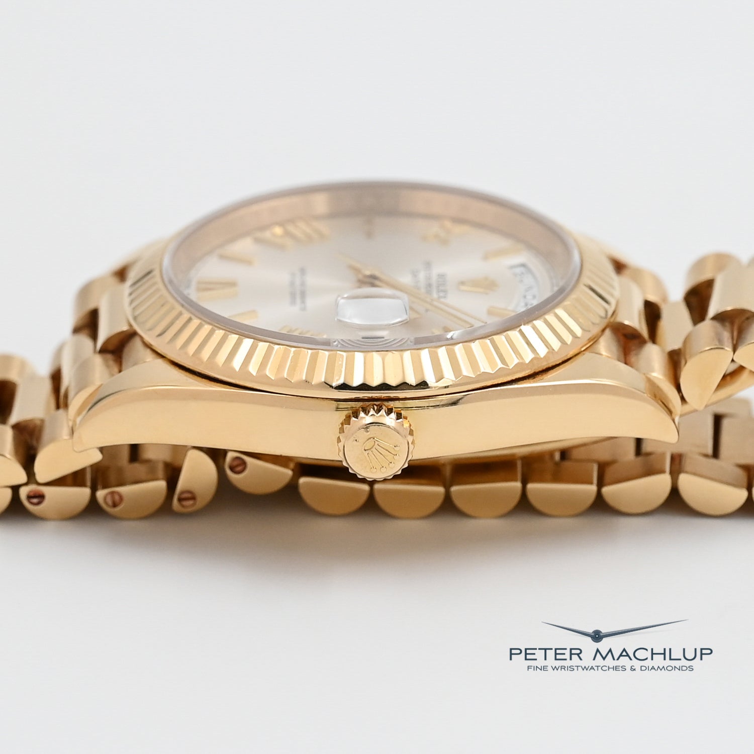 Rolex Day-Date 40 Watch 18K Gold Men's Luxury Watch - Perfect for Business Meetings & Formal Events