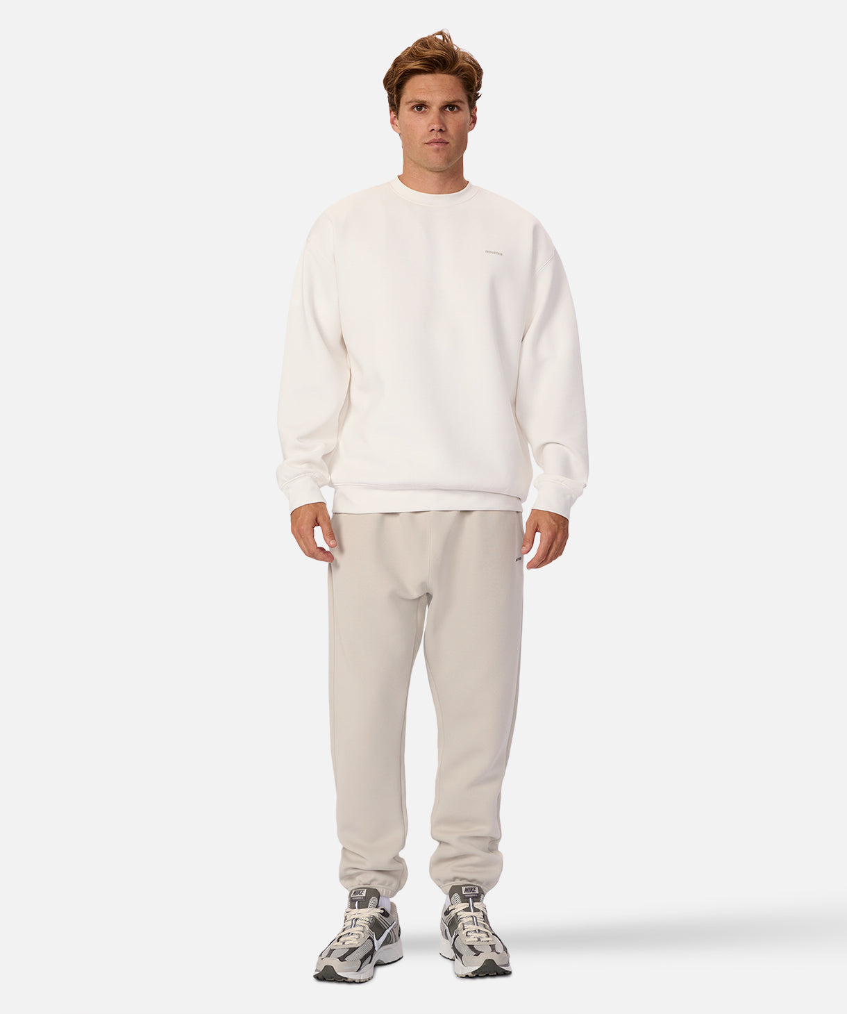 Premium Tech Del Sur Sweat - Polar White | Soft & Comfortable Pullover Hoodie for Men & Women | Perfect for Casual Wear, Gym, and Outdoor Activities