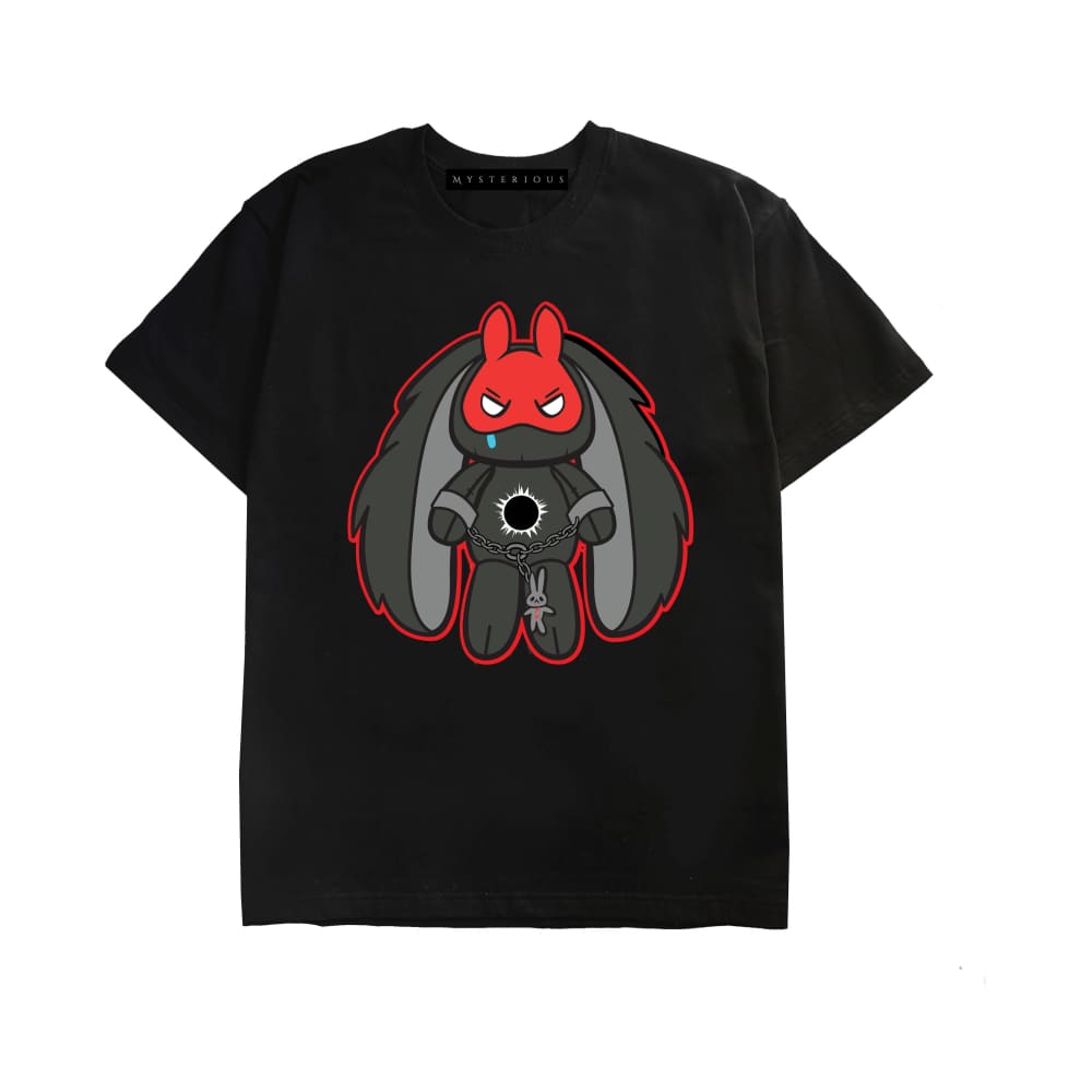 PTSD Awareness Bunny Graphic T-Shirt - Comfortable Cotton Tee for Mental Health Support & Advocacy | Perfect for Casual Wear, Fundraisers & Awareness Events