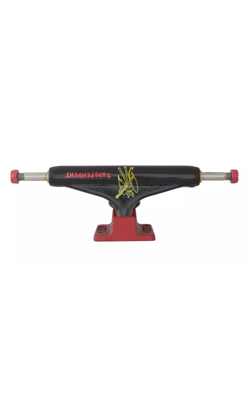 Independent Stage 11 Hollow Breanna Geering Standard Skateboard Trucks - Black/Red - Perfect for Street Skating & Park Riding
