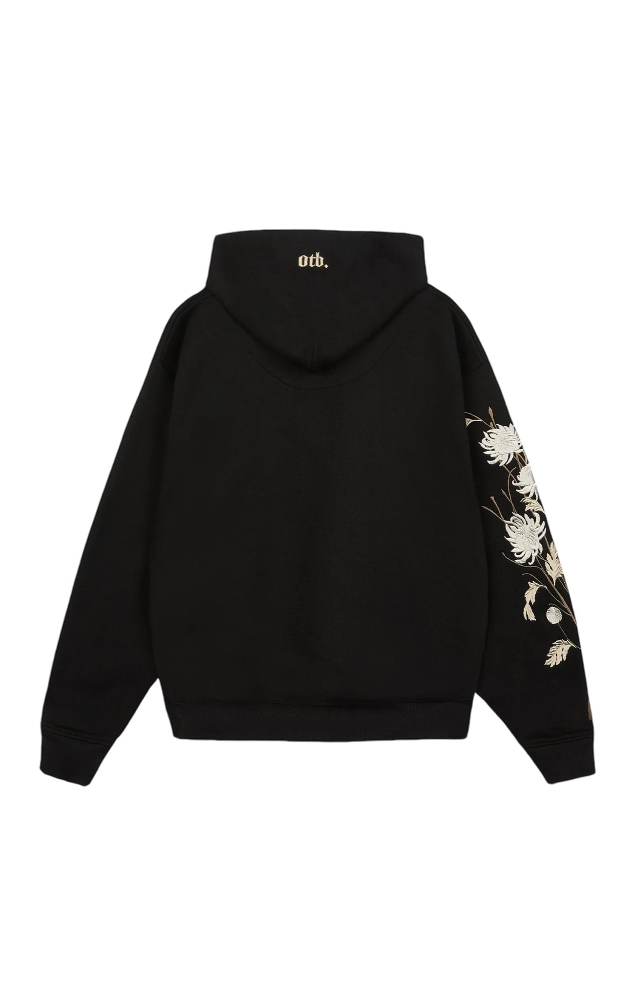 OTB H1057 Colt Black Embroidered Hoodie - Stylish Streetwear for Men & Women | Perfect for Casual Outfits, Gym Wear & Urban Fashion