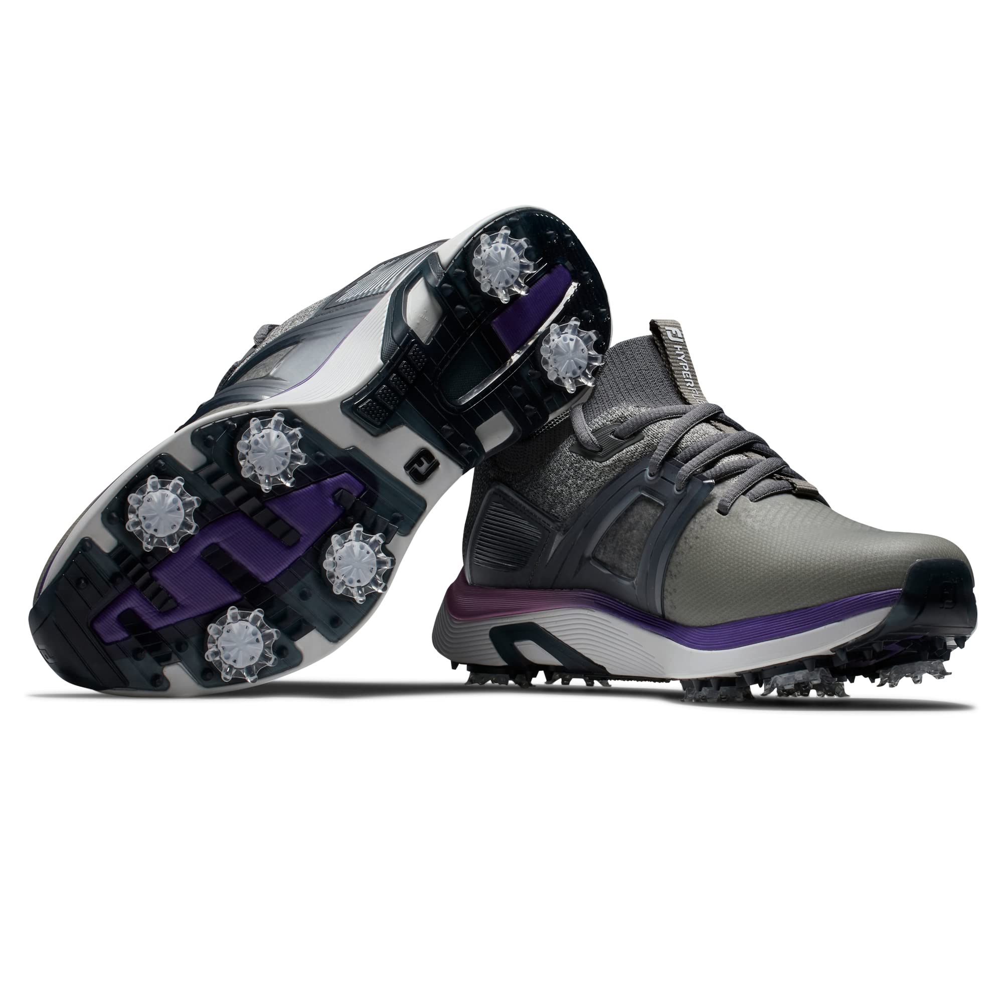 FootJoy Women's HyperFlex Golf Shoes - Lightweight & Waterproof Spiked Golf Shoes for Women - Perfect for Walking the Course & All-Weather Play