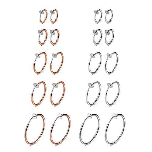 Steel Plated & Rose Gold Plated Color