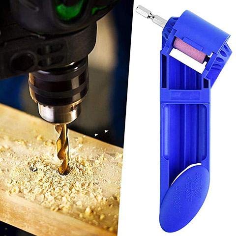 Premium Diamond Drill Bit Sharpener Kit - Electric Multi-Function Grinding Machine for Angle Drill Bits & Abrasive Tools (Yellow) - Perfect for Jewelry Making, Metalworking & DIY Home Projects
