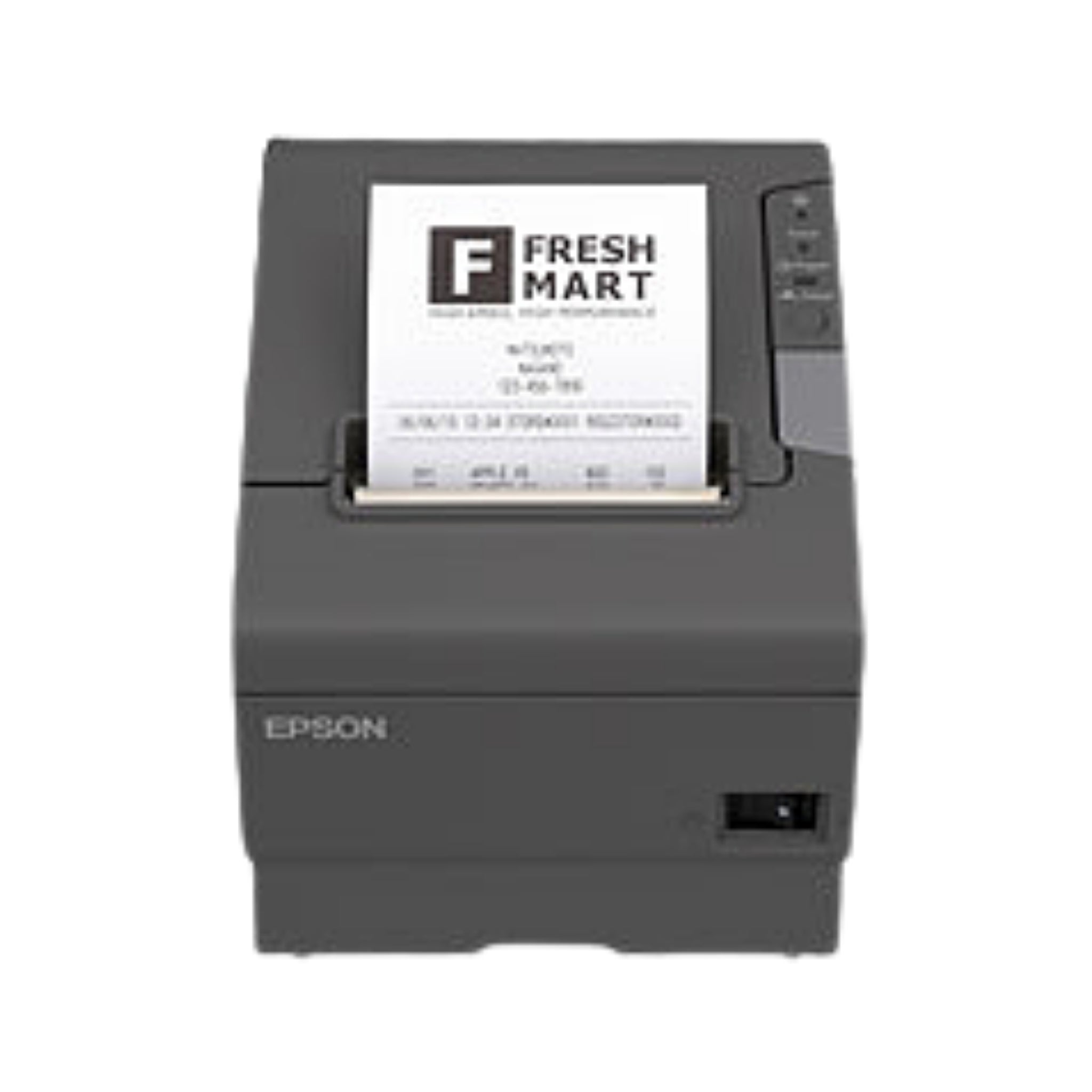Epson TM T88V POS Thermal Receipt Printer - High-Speed USB/Serial Commercial Printing for Retail Stores, Restaurants & Small Businesses (Perfect for Receipts, Tickets & Barcode Labels)