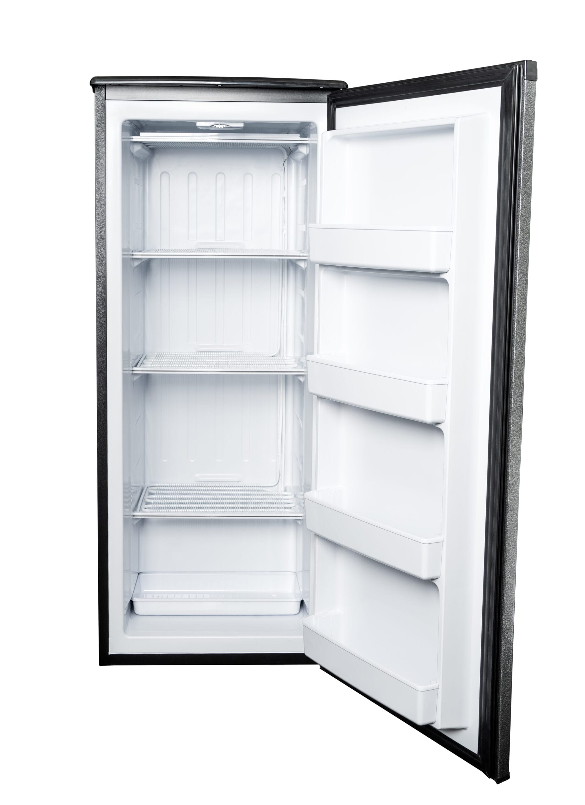 Danby DUFM085A4TDD 8.5 cu ft Upright Freezer - Graphite Black Energy Star Compact Deep Freezer for Home, Kitchen, Garage & Basement Storage