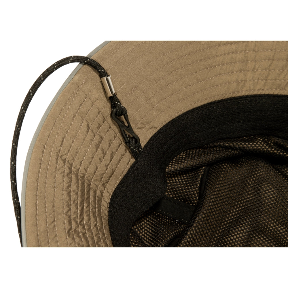 FORKICKS Waterproof Bucket Hat for Men & Women - Khaki Outdoor Sun Protection for Hiking, Fishing, and Beach Activities