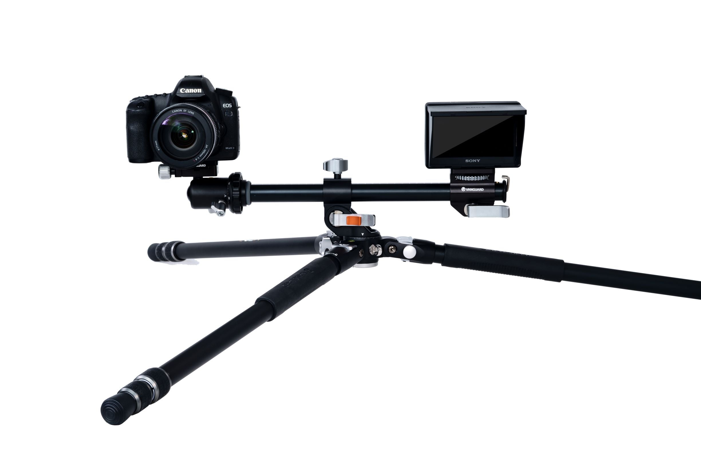 Professional Aluminum Tripod with Ball Head - VEO 3+ 263AB | Stable Overhead Shooting Stand for Photography & Videography | Perfect for YouTube, Vlogging, and Live Streaming