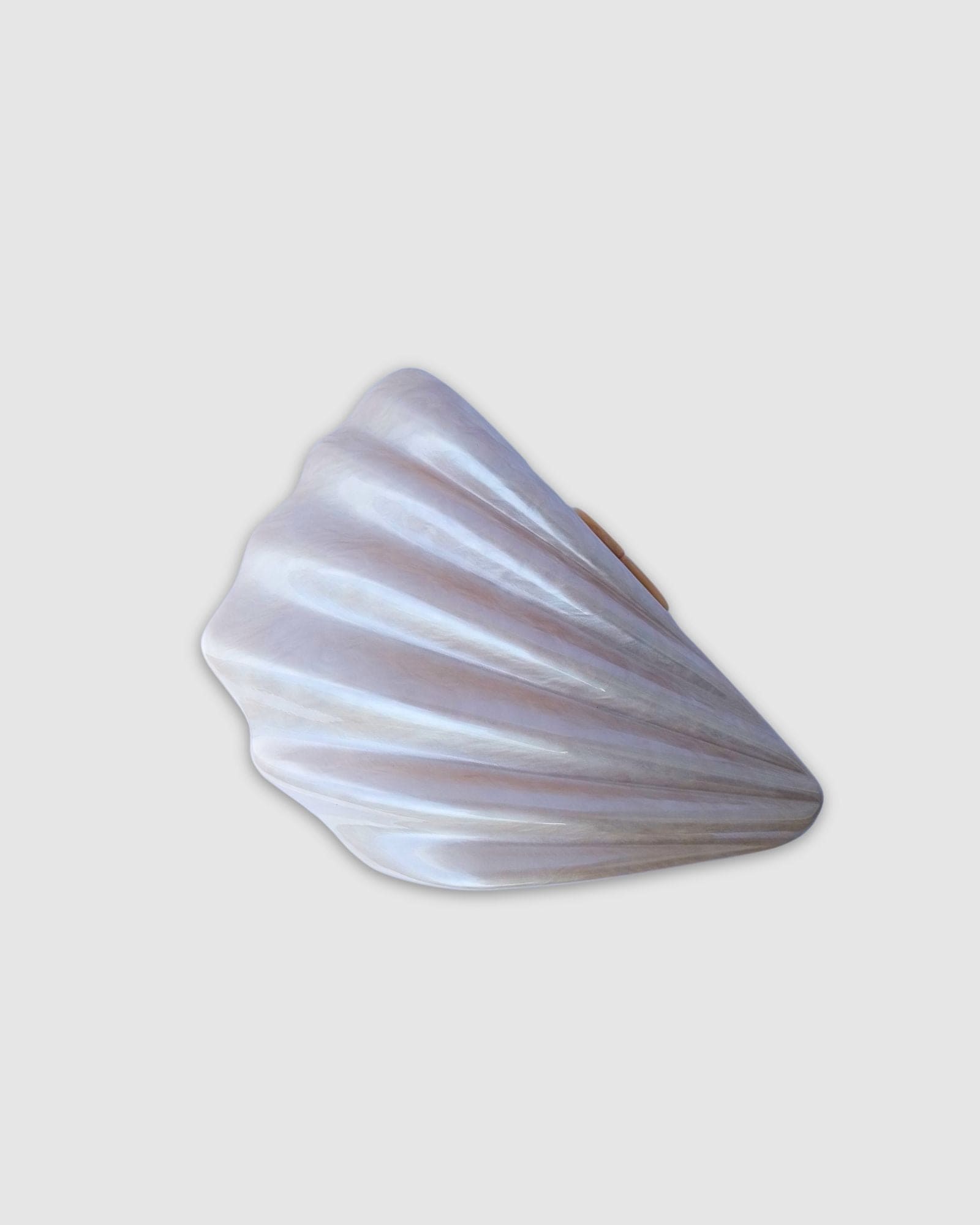 Izoa Clamshell Clutch Purse - Elegant White Handbag for Women | Perfect for Evening Parties, Weddings & Special Occasions