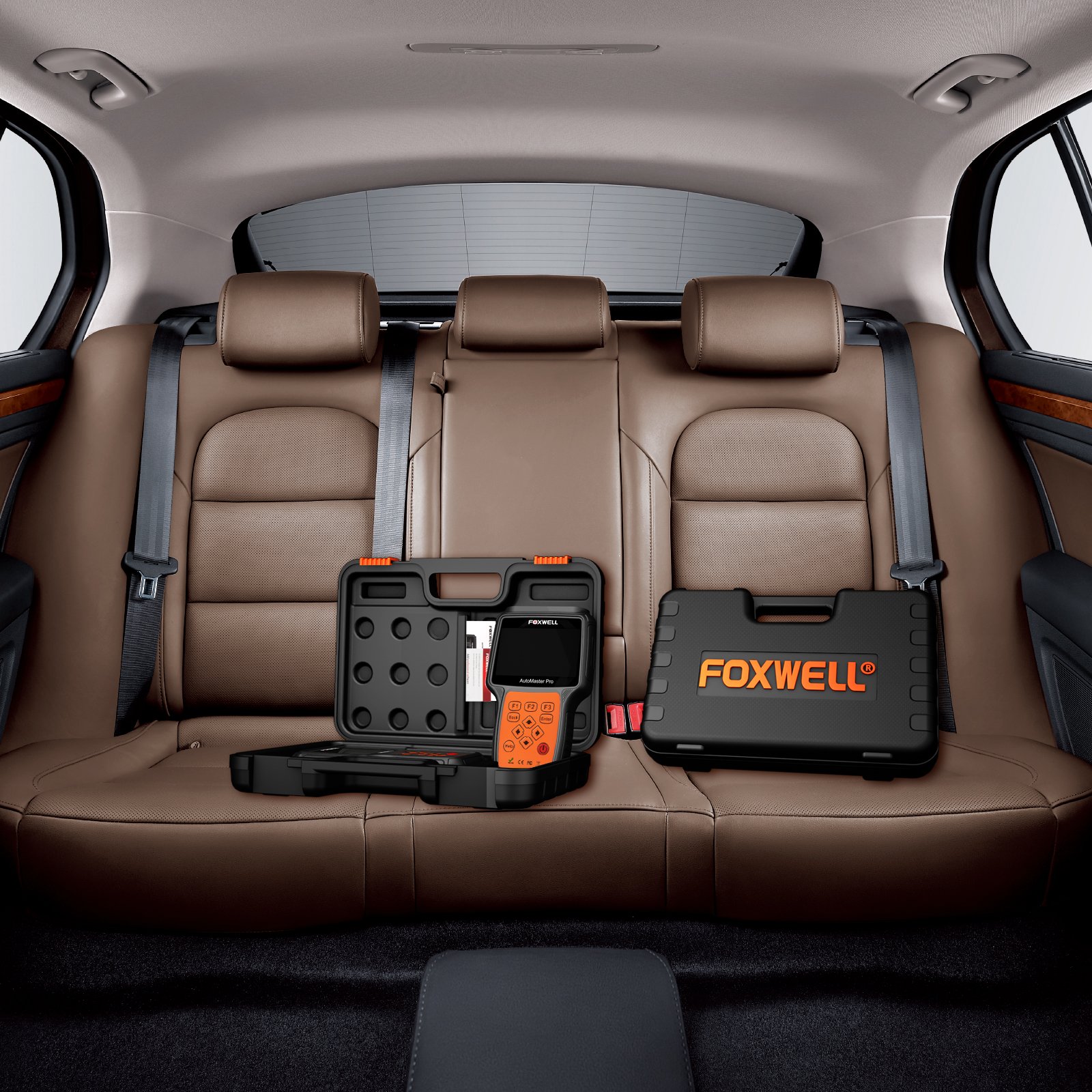 FOXWELL Professional OBD2 Scanner - ABS, Oil Light Reset, EPB Service, All-System Diagnostic Scan Tool for Cars & Trucks | CAN OBD II EOBD Code Reader | Perfect for DIY Mechanics & Auto Repair Shops