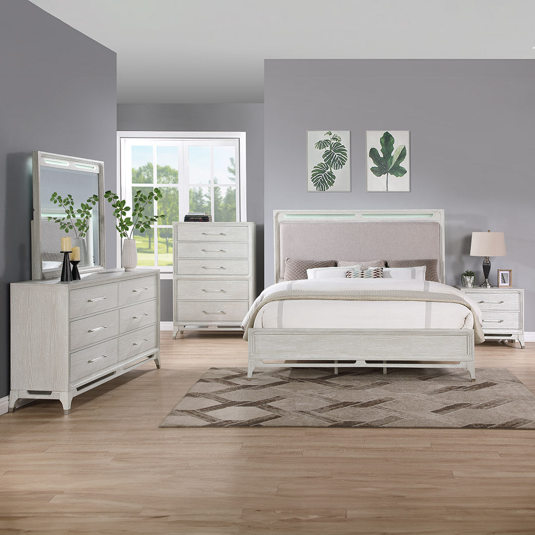 Boca Bedroom Group - Modern Bedroom Furniture Set for Home Decor | Perfect for Master Bedrooms, Guest Rooms & Apartments