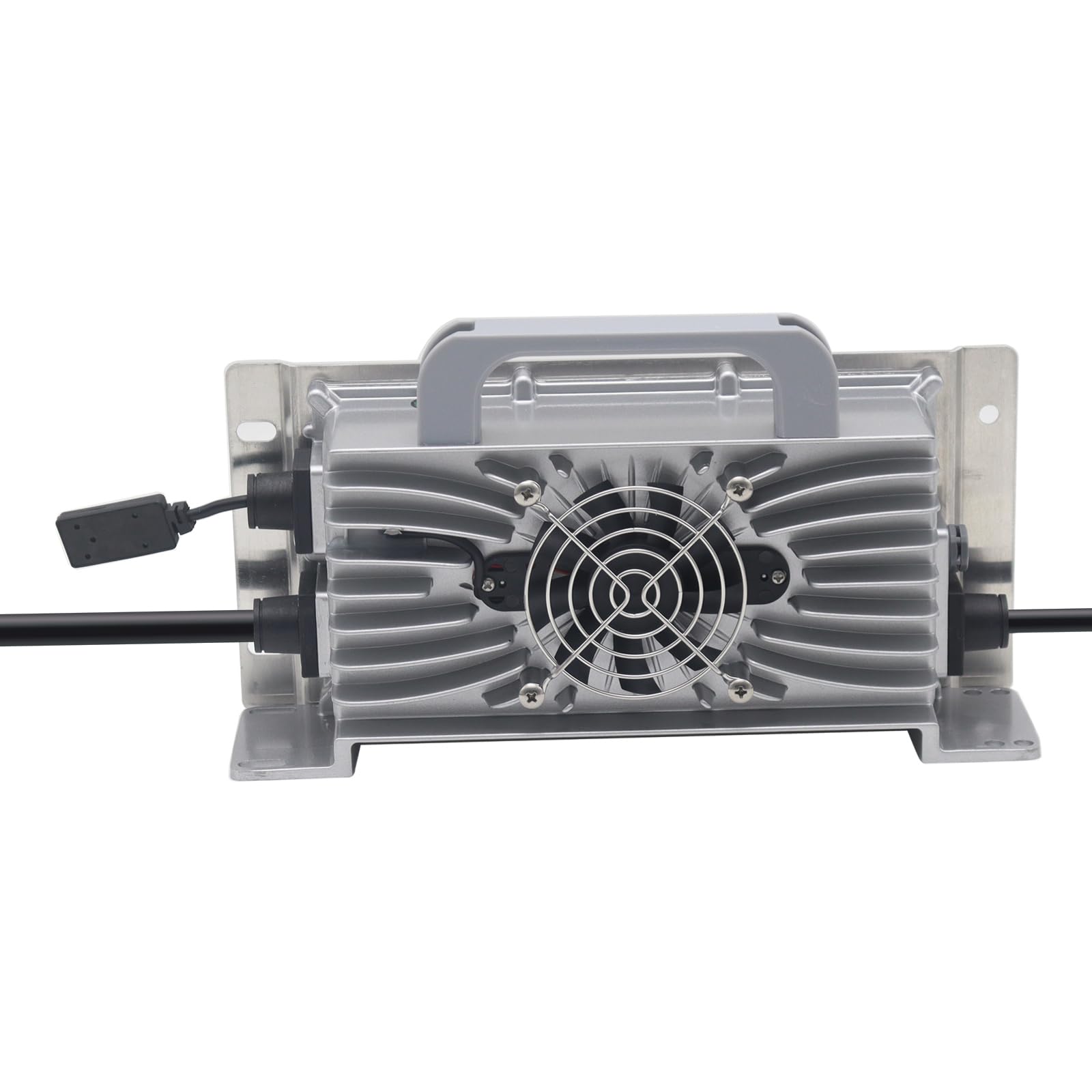 Abakoo 48V 15A Golf Cart Battery Charger Replacement for Club Car with Round 3 Pin Plug - IP68 Waterproof - Perfect for Golf Course, Resort & Home Use