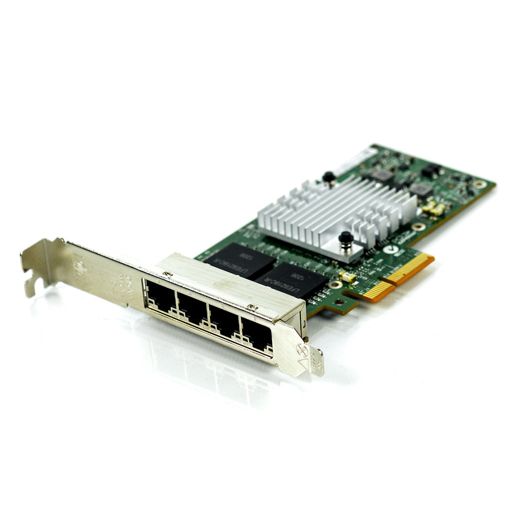 HP NC365T 4-Port Gigabit Ethernet Server Adapter - High-Speed Network Connectivity for Data Centers, Servers & Business Networks - Ideal for Cloud Computing, Virtualization & Enterprise IT Solutions