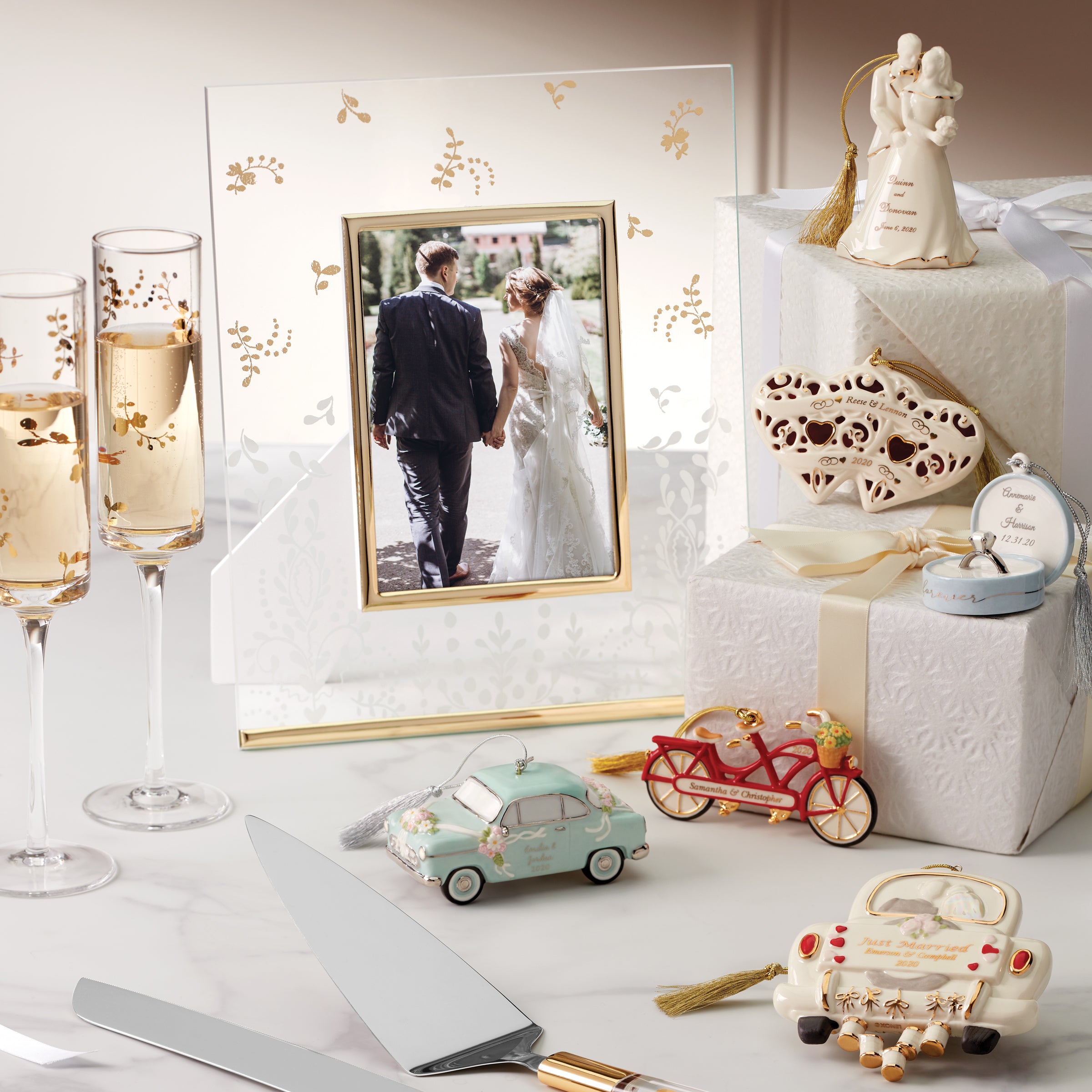 Opal Innocence Flourish 5x7 Picture Frame - Elegant Home Decor for Photos, Wall Display & Gift Giving