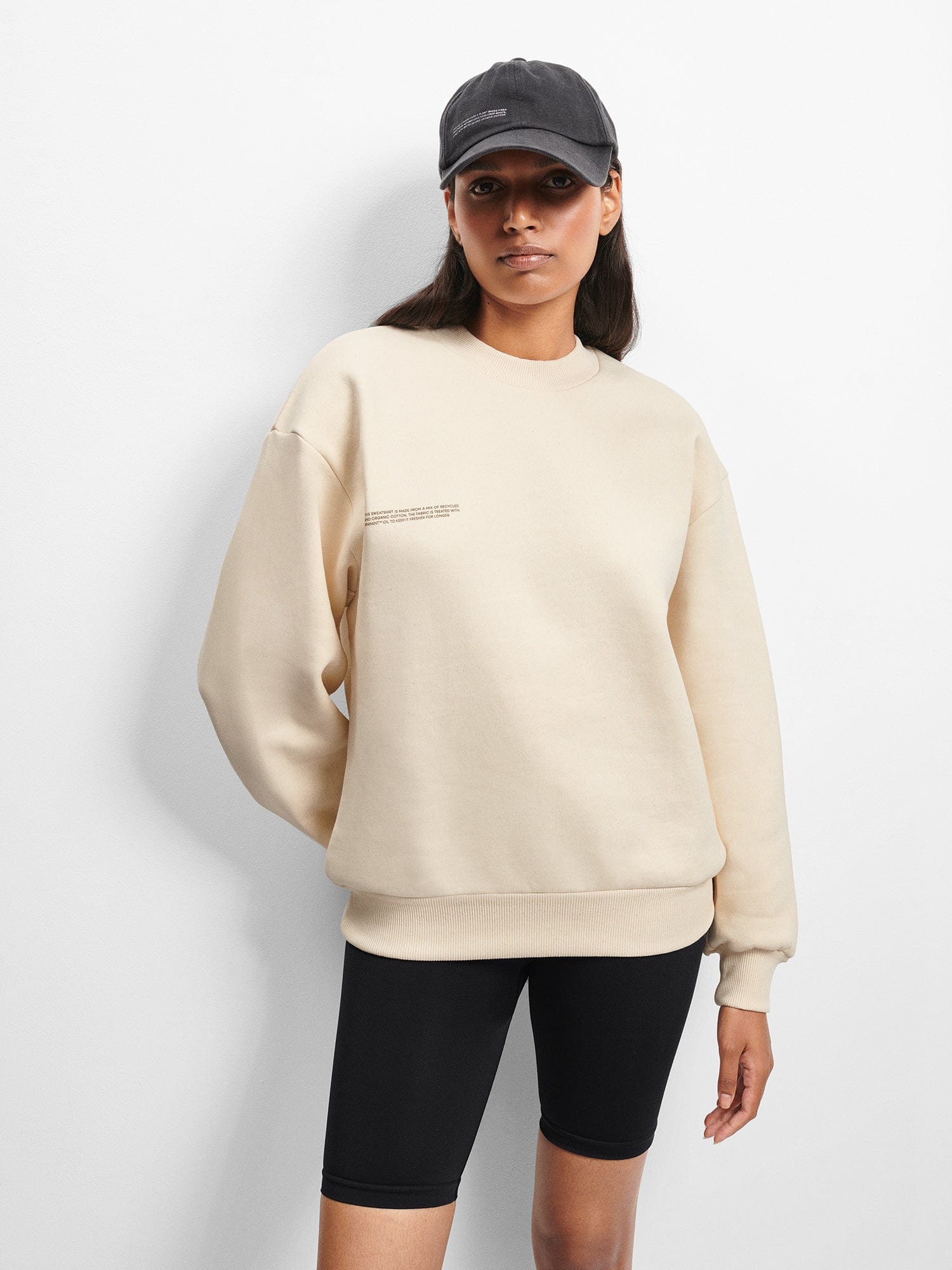 Women's DNA Print Sweatshirt - Soft Undyed Cotton Pullover for Casual Wear, Lounge & Street Style Fashion