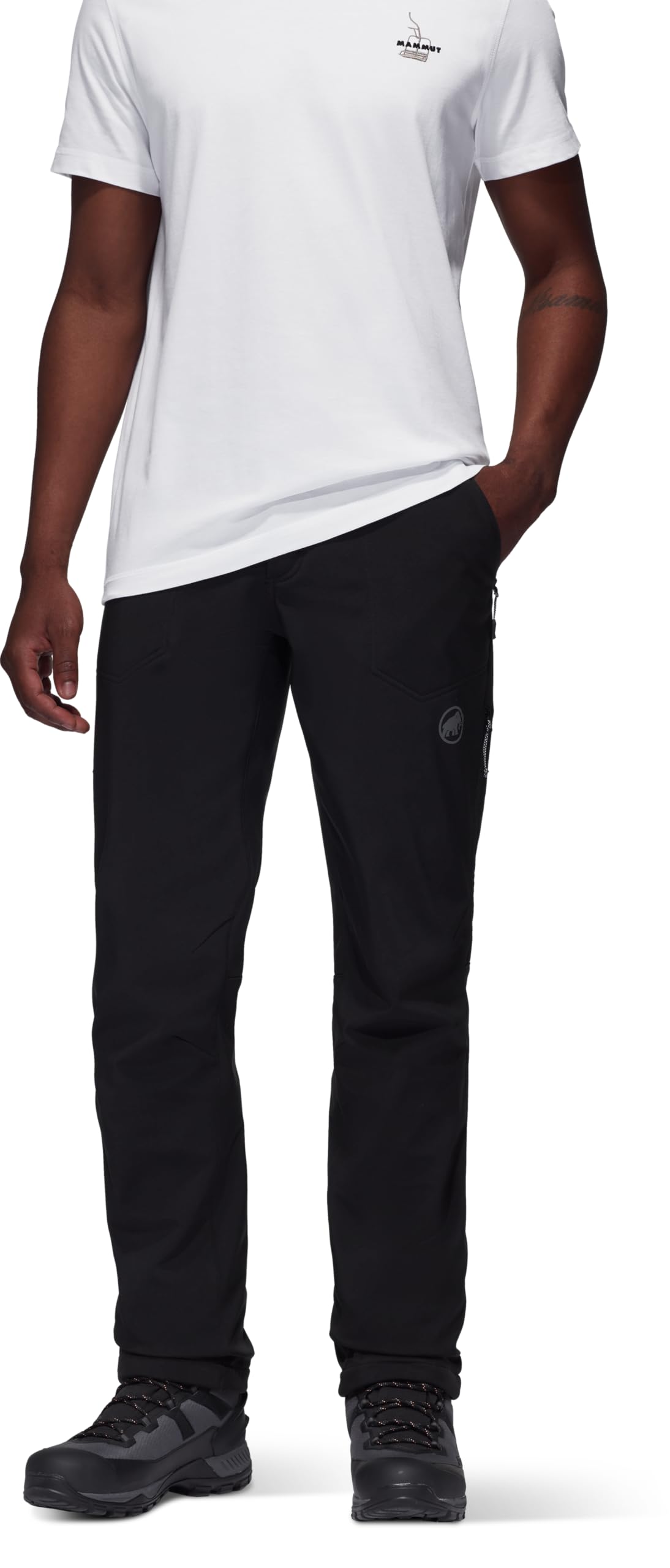 Mammut Men's Runbold Winter Softshell Pants - Waterproof, Windproof & Breathable Hiking Trousers for Outdoor Adventures & Cold Weather Activities